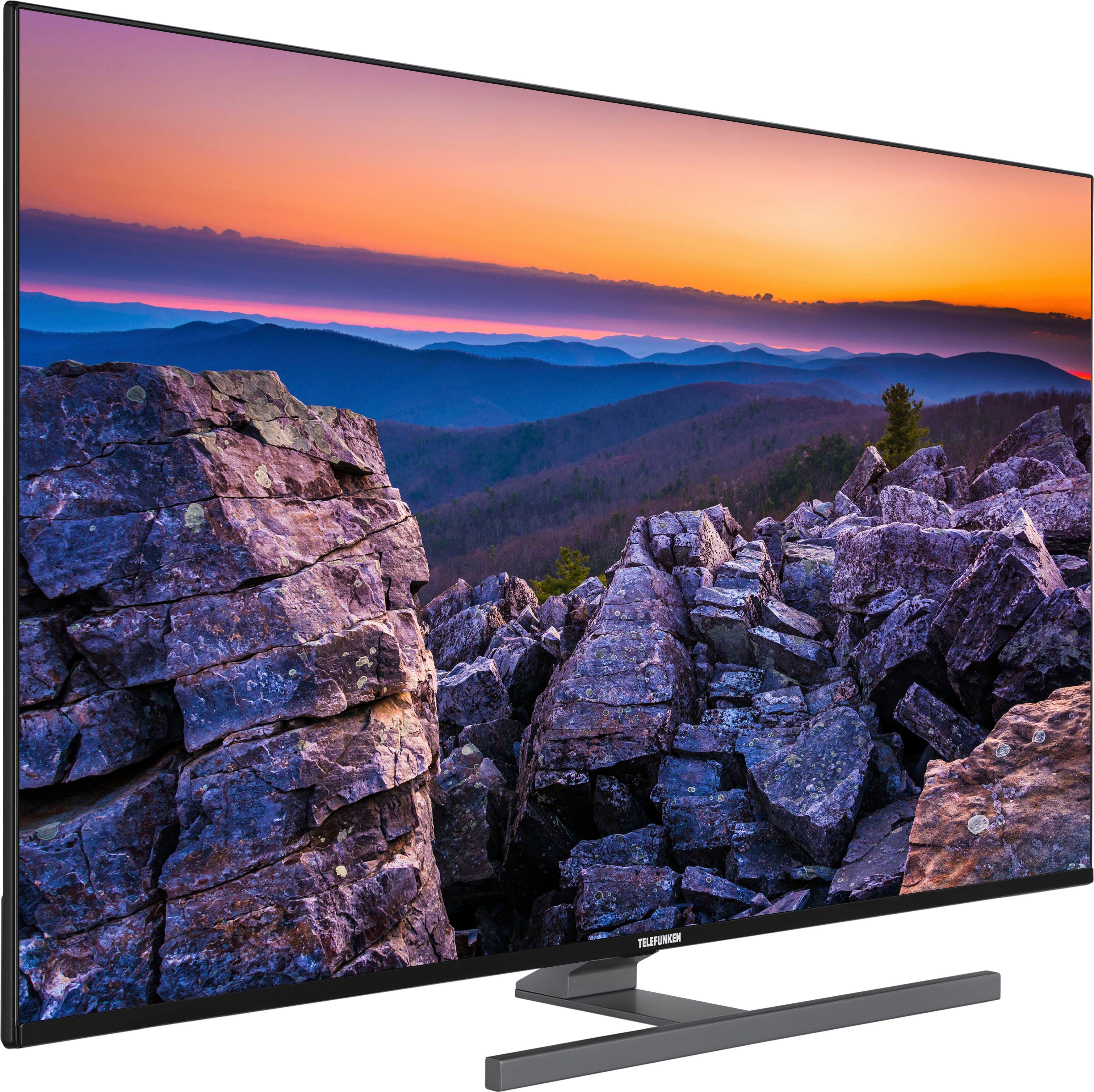 Telefunken D55V900M4CWH LED-Fernseher (139 cm/55 Zoll, 4K Ultra HD, Smart-TV,  9.0, HDR10, Dolby Vision, 36 Monaten Herstellerlangzeitgarantie) online  kaufen | OTTO