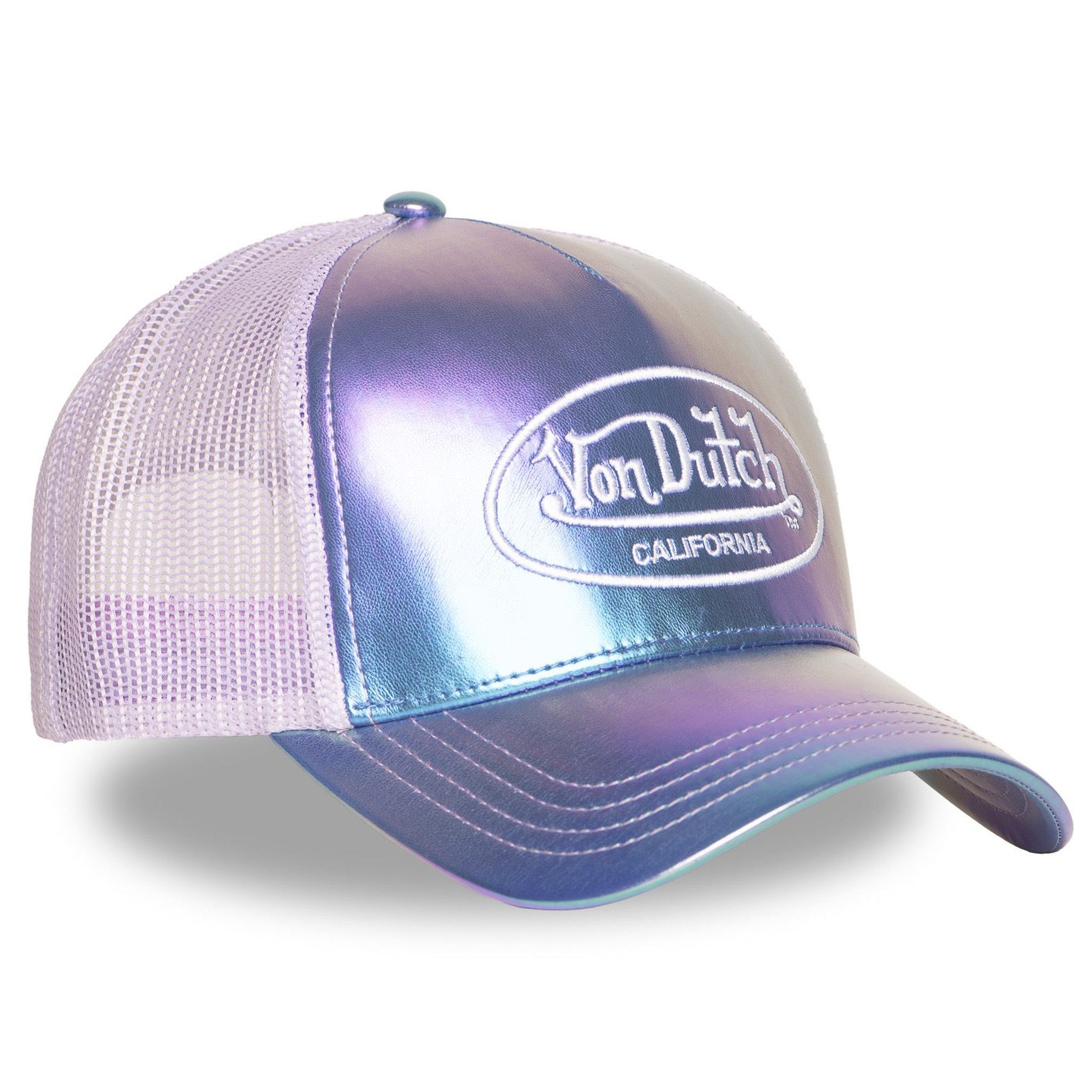 Von Dutch Trucker Cap Von Dutch Originals Trucker Cap - HOLOGRAPHIC Black (Basecap, Basecap, Meshcap, Trucker Kappe)