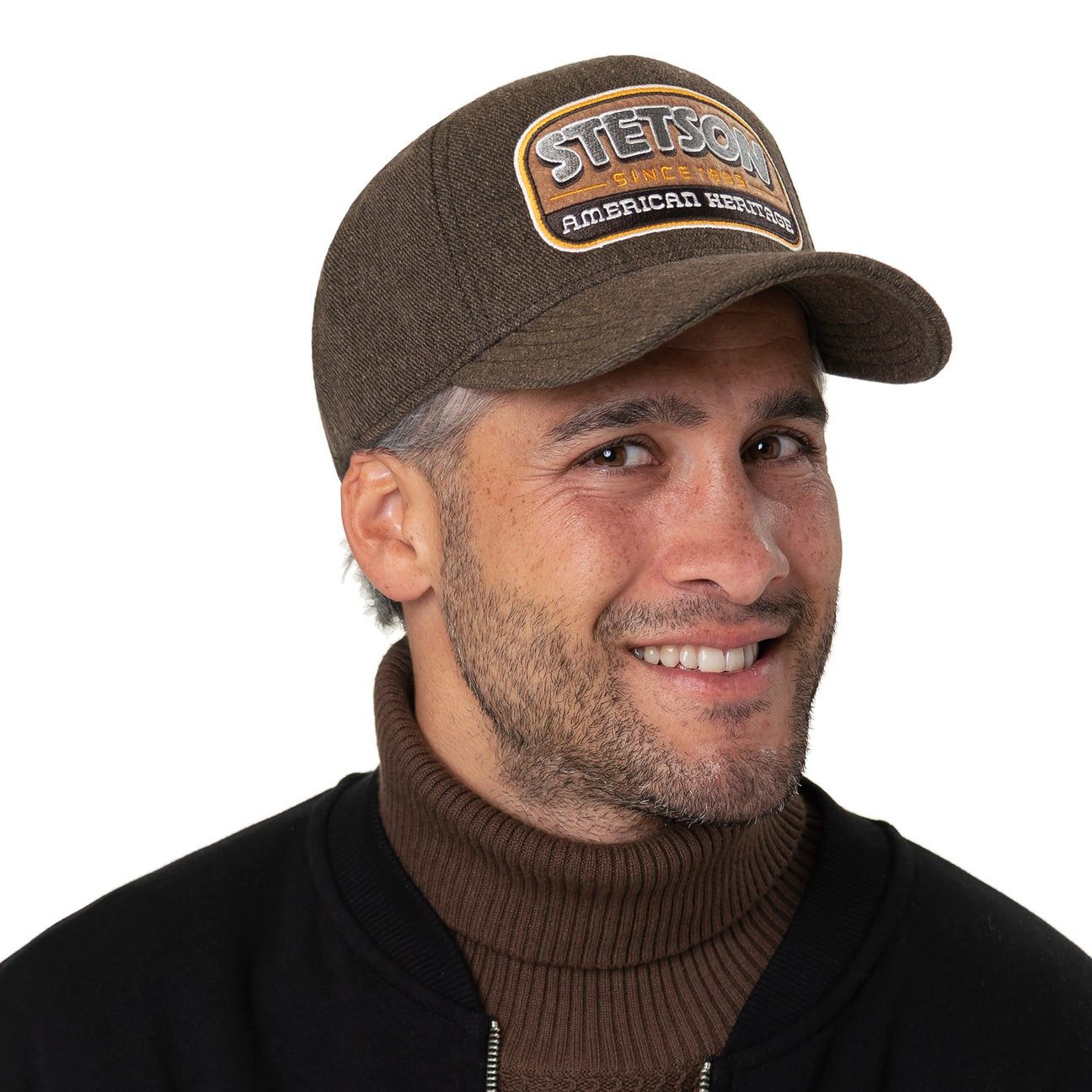 Stetson Baseball Cap (1-St) Basecap Metallschnalle