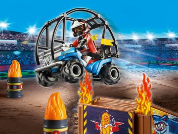 Playmobil® Konstruktions-Spielset 70820 Starter Pack Stuntshow Quad mit Feuerrampe