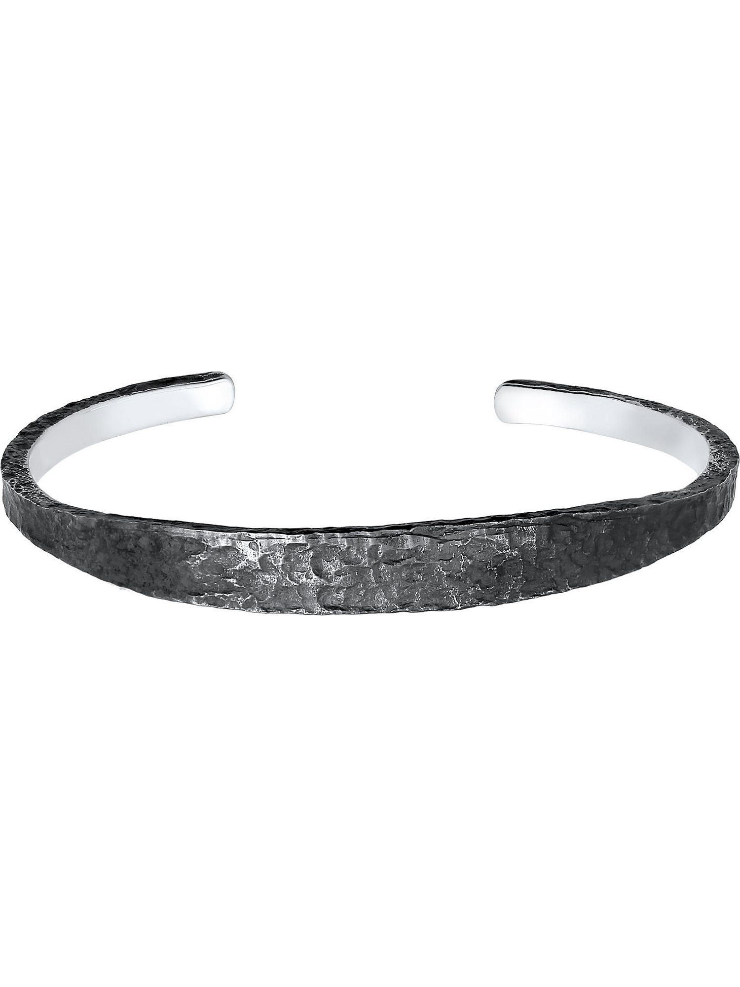 Kuzzoi Armband Herren Armreif Handgefertigt Used Look 925 Silber, Dieses  edle Accessoire ist für jeden Anlass