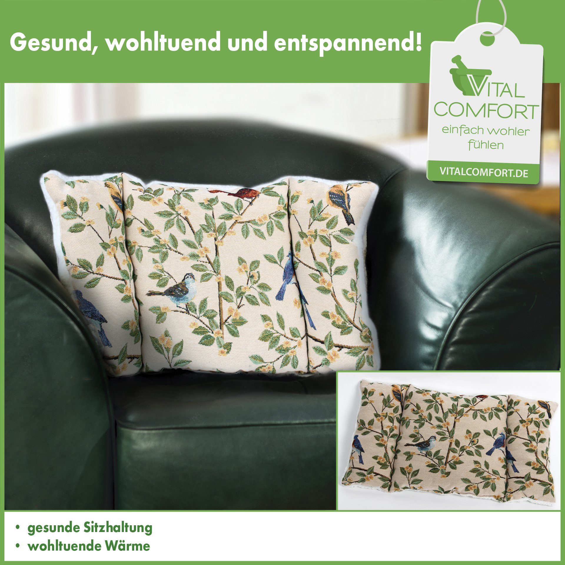 Vital Comfort Rückenkissen – Bild 3 von 3
