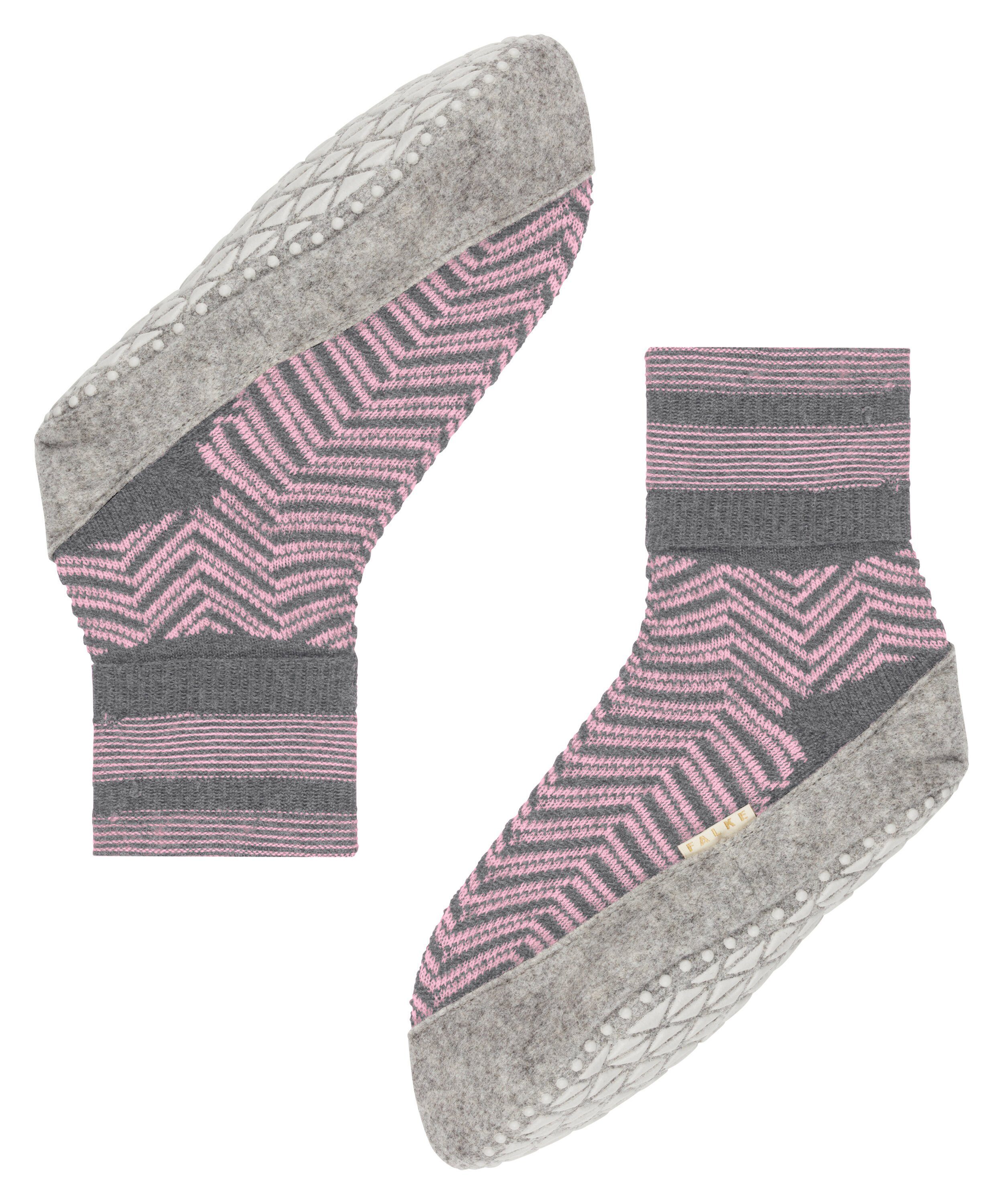 mel. FALKE Cosyshoe grey Socken (3270) Herringbone (1-Paar)