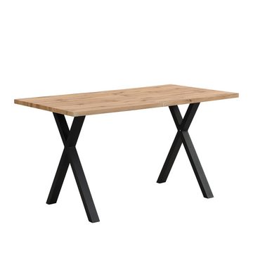 REDOM Esstisch Esszimmertisch rechteckig Tisch (Schreibtisch, Bürotisch, L140*B80*H76cm)