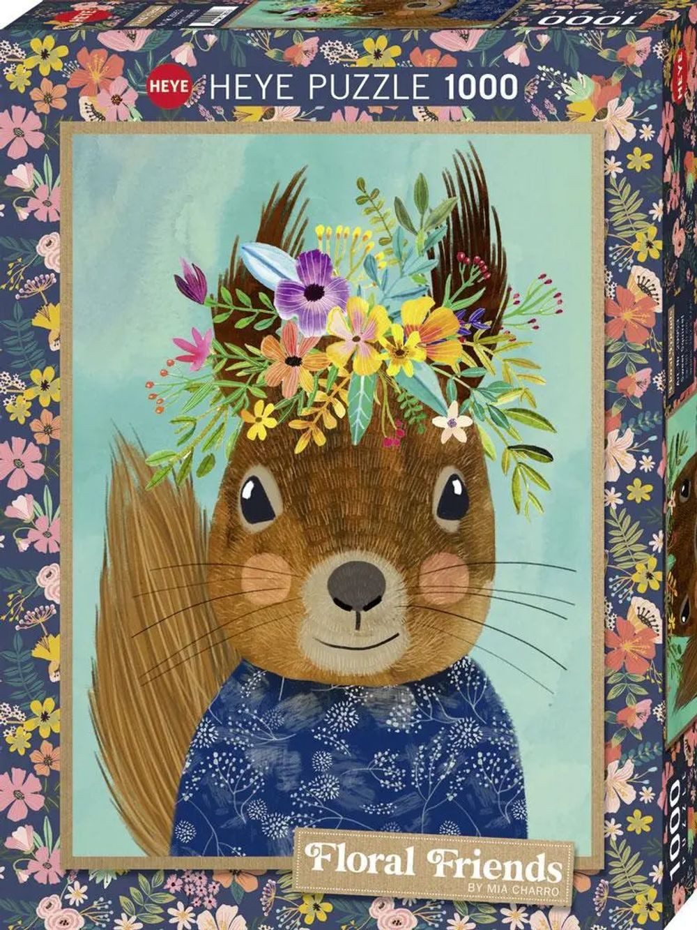 HEYE Puzzle Sweet Squirrel Puzzle 1000 Teile, 1000 Puzzleteile
