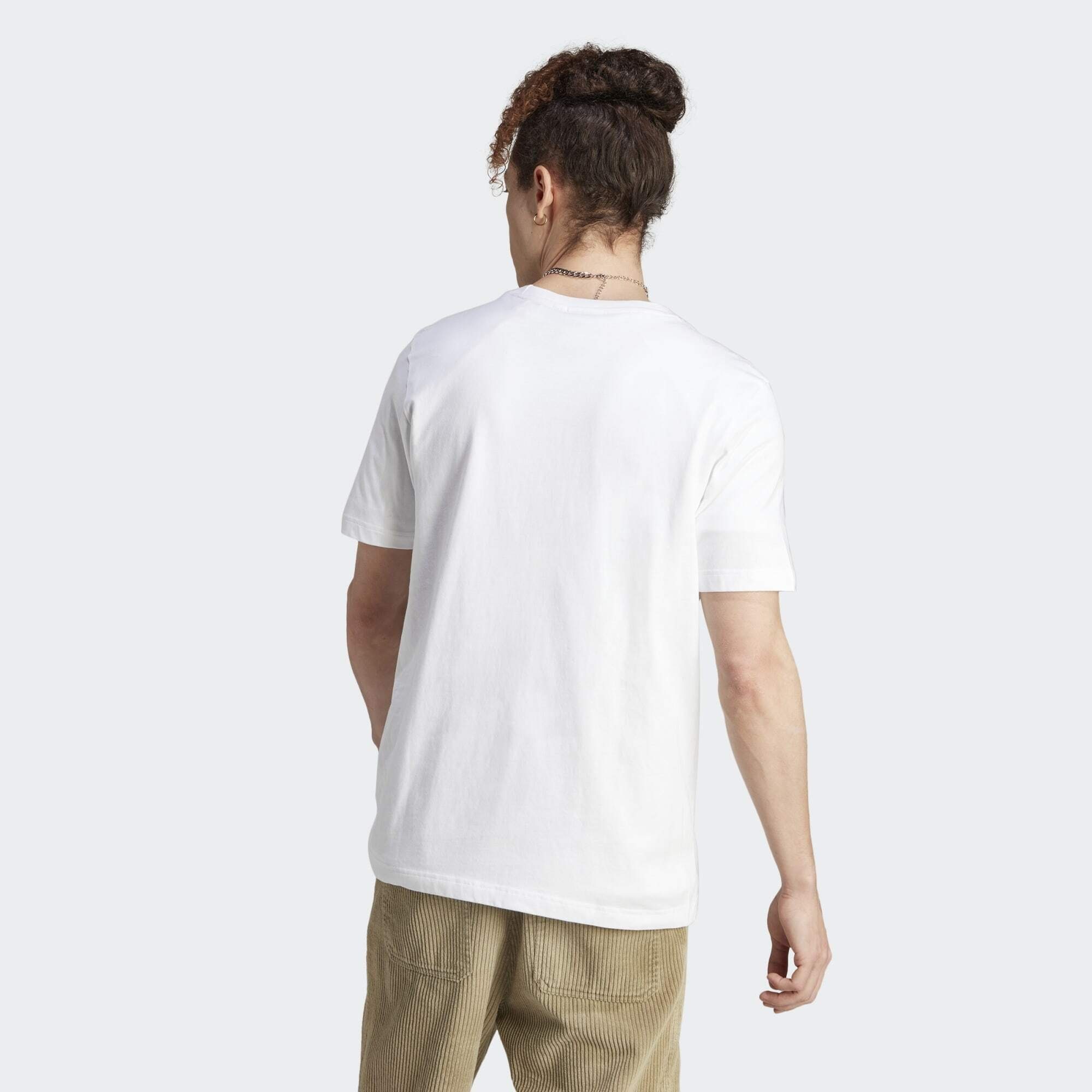 adidas Originals T-Shirt GRAPHICS CAMO T-SHIRT LABEL White TONGUE