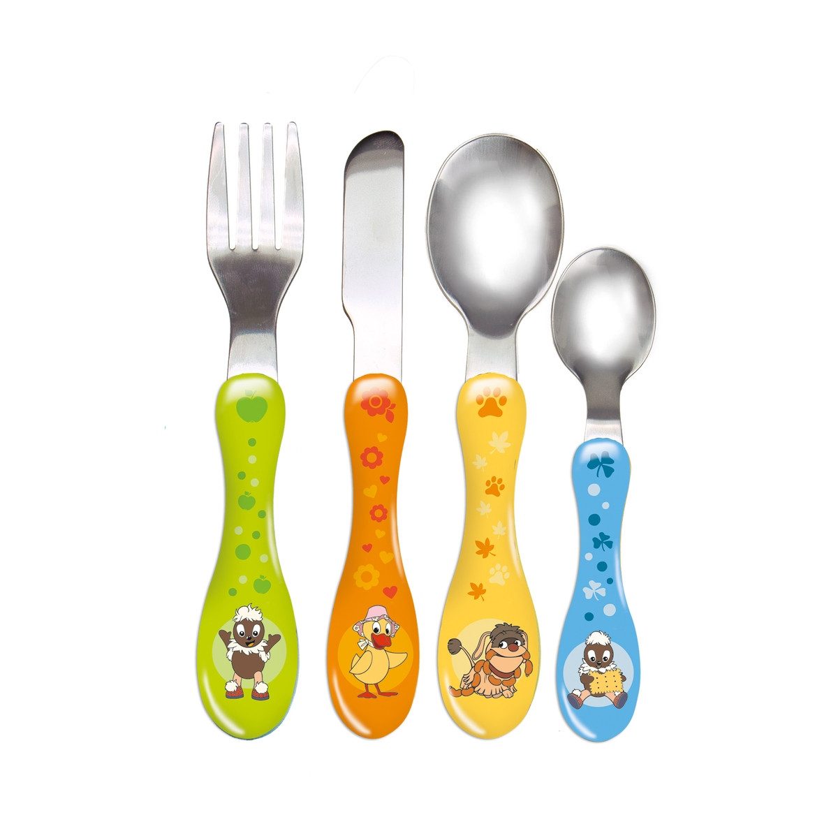 Trötsch Verlag Kinderbesteck TRÖTSCH Kinderbesteck Pittiplatsch 10cm