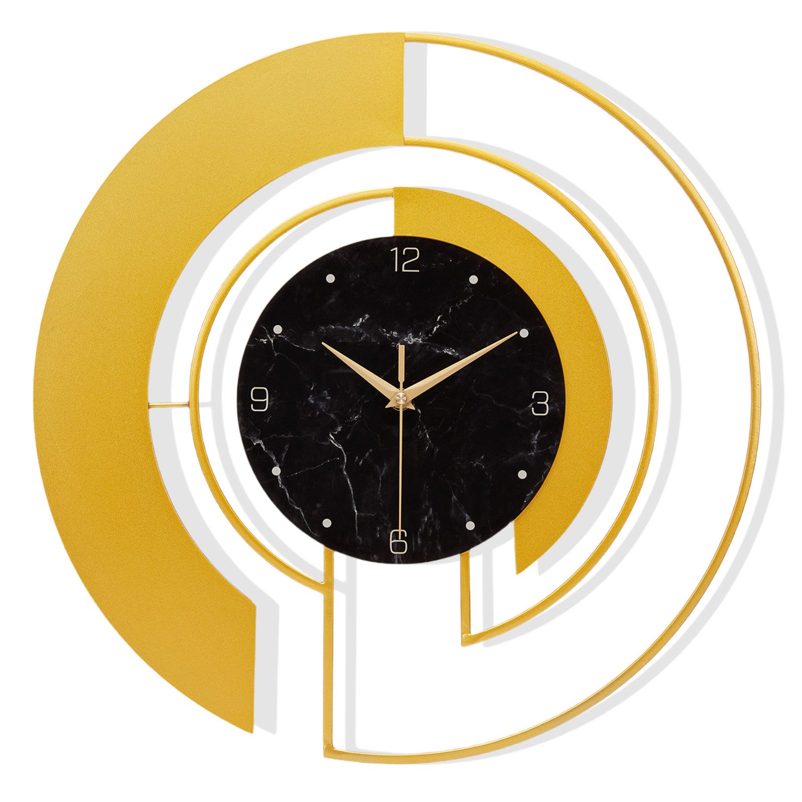 Yorbay Wanduhr 46cm Luxus Wanduhren Wohnzimmer günstig online kaufen
