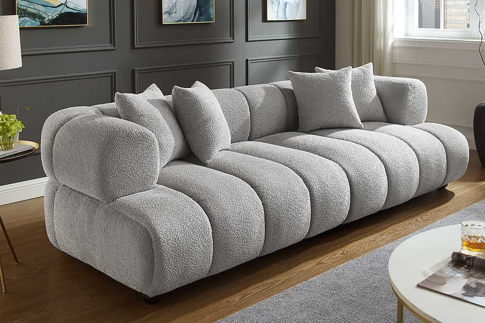riess-ambiente Big-Sofa ADLON 255cm grau · günstig online kaufen