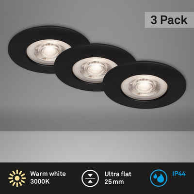 9x LED Decken Einbau Strahler weiß Leuchten rund beweglich Küchen Lampen B-Ware 