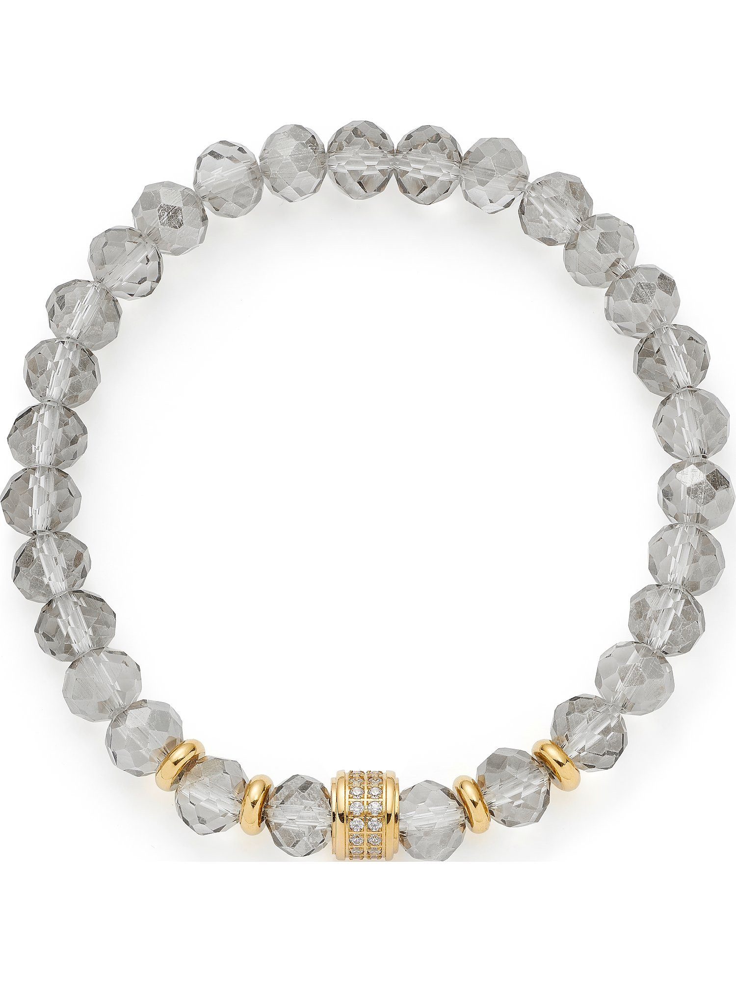 LEONARDO Edelstahlarmband Leonardo Damen-Armband Edelstahl Kunstperle, Modern