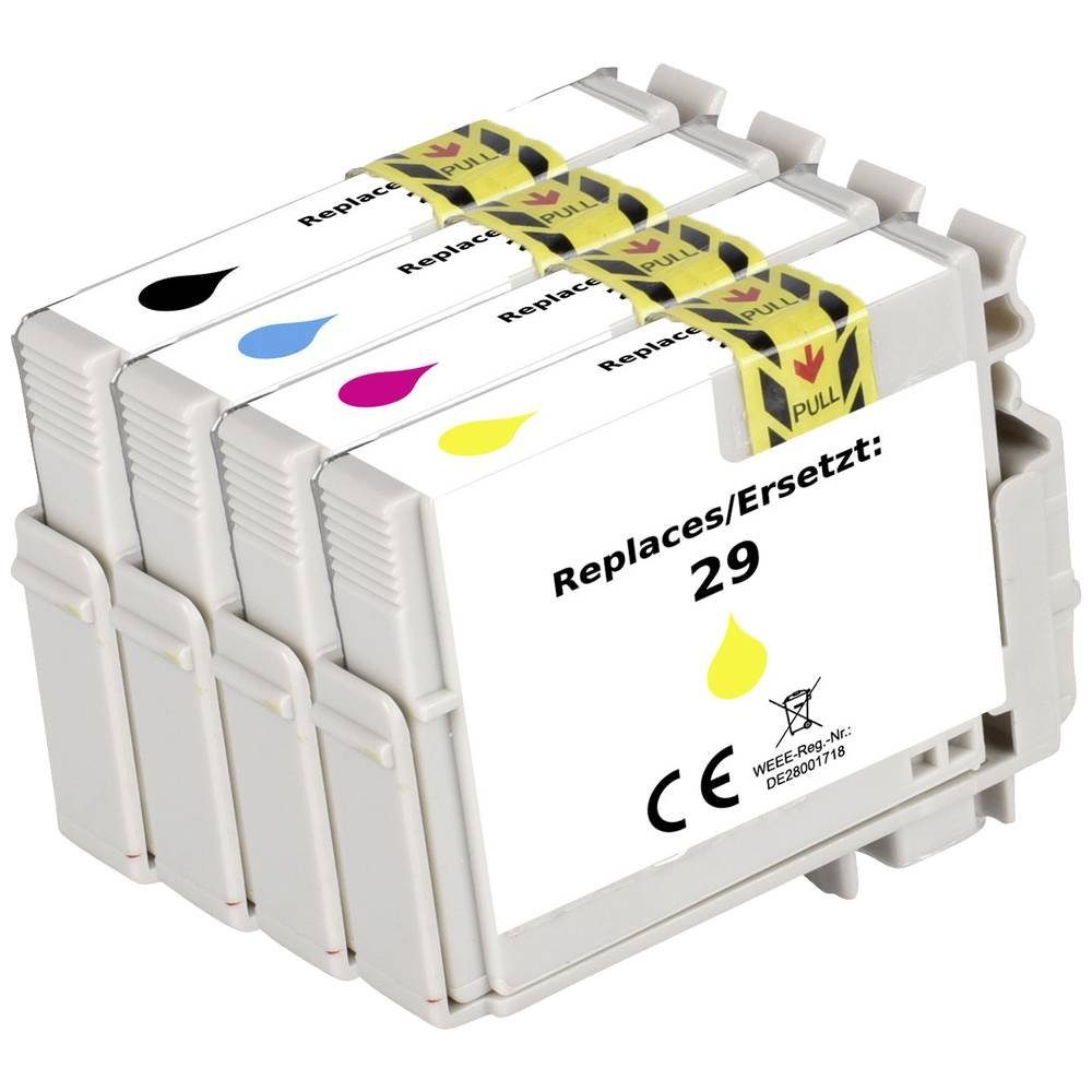 Renkforce Tinte ersetzt Epson 29, T2986, T2981, T2982, T2983, T2984 RF-5705460 Tintenpatrone