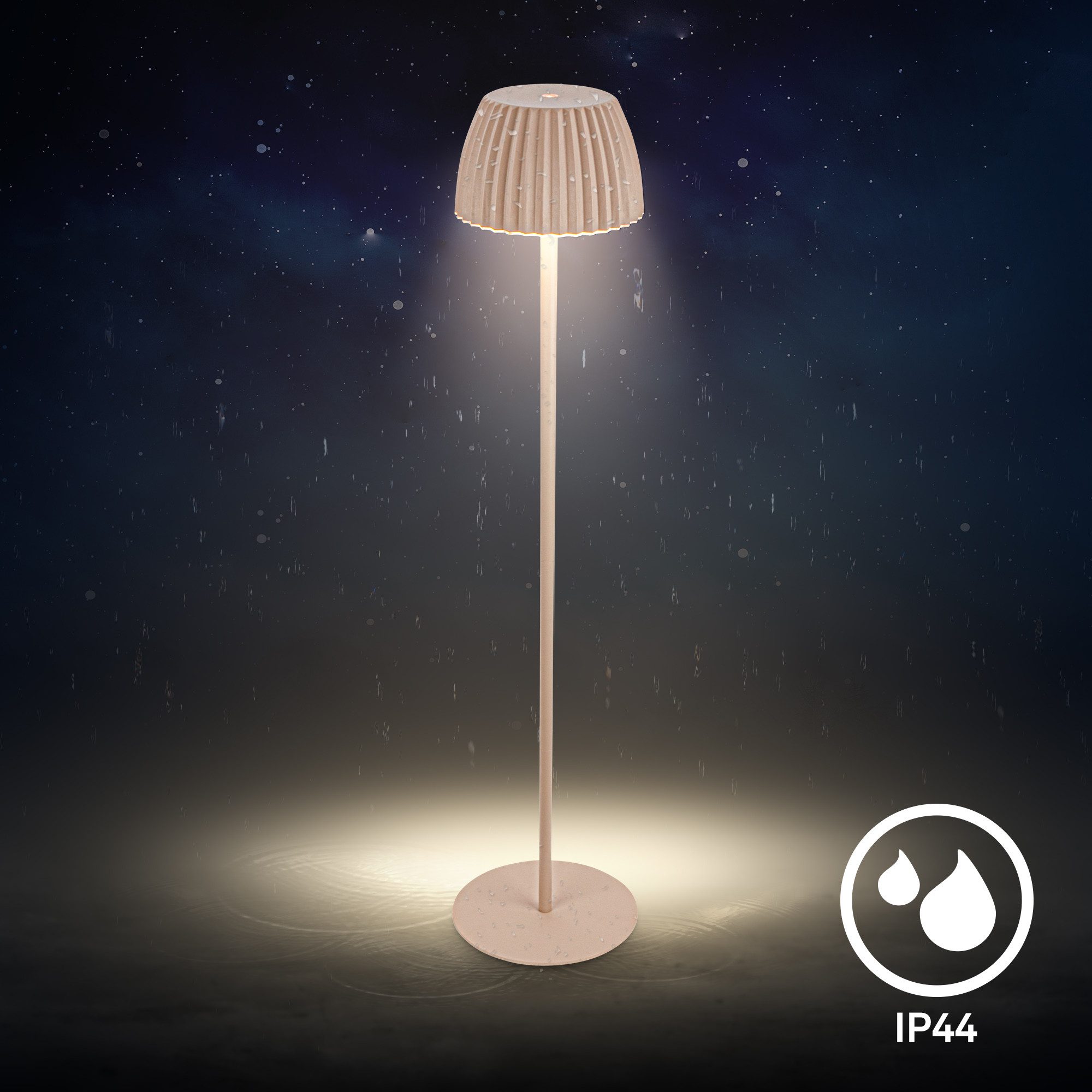 Briloner Leuchten LED Stehlampe Akku LED Stehleuchte Riffle – Bild 5 von 5