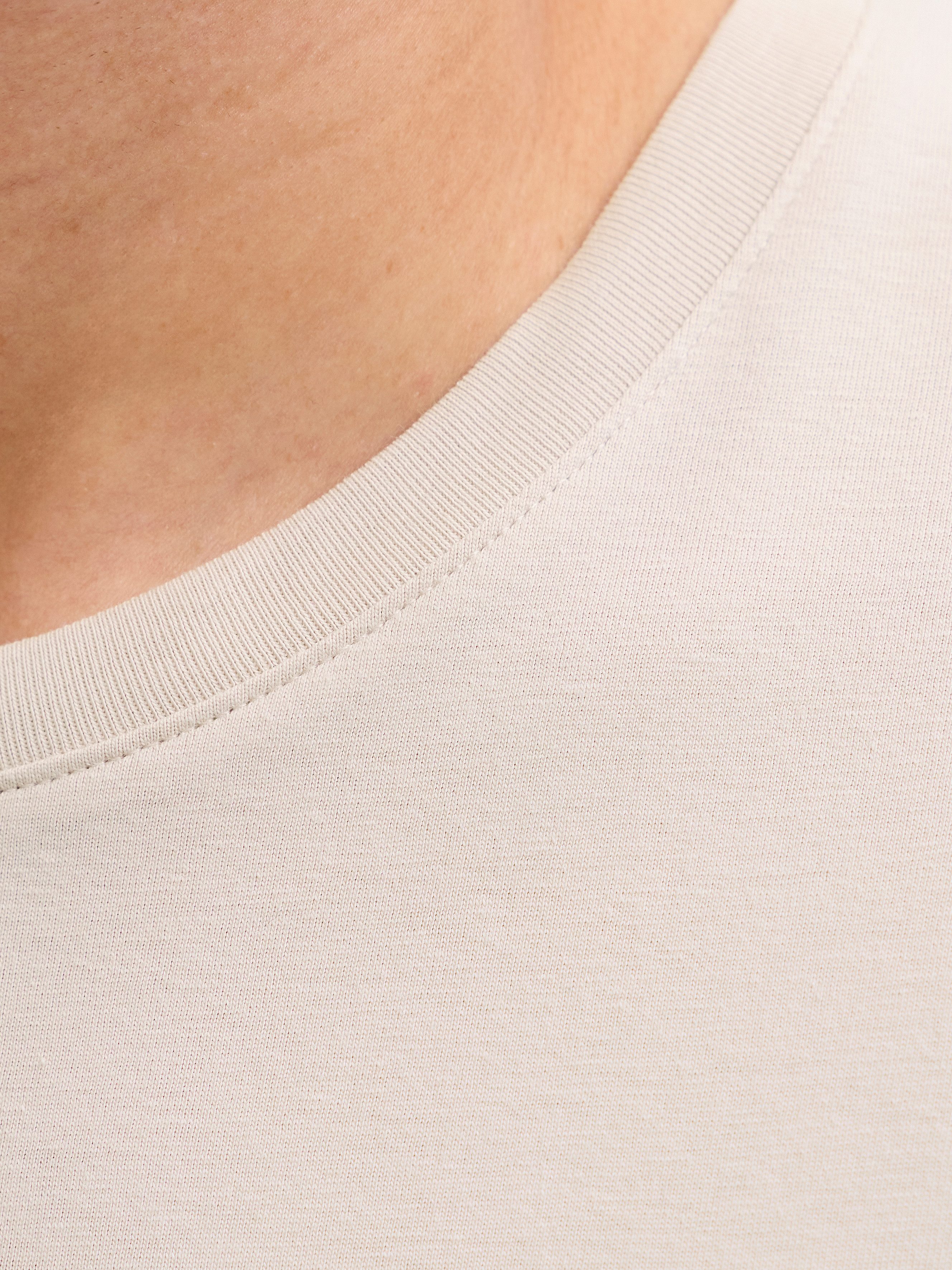 Jack & Jones Kurzarmshirt JJEJEFF LOGO TEE SS SN mit Logoprint