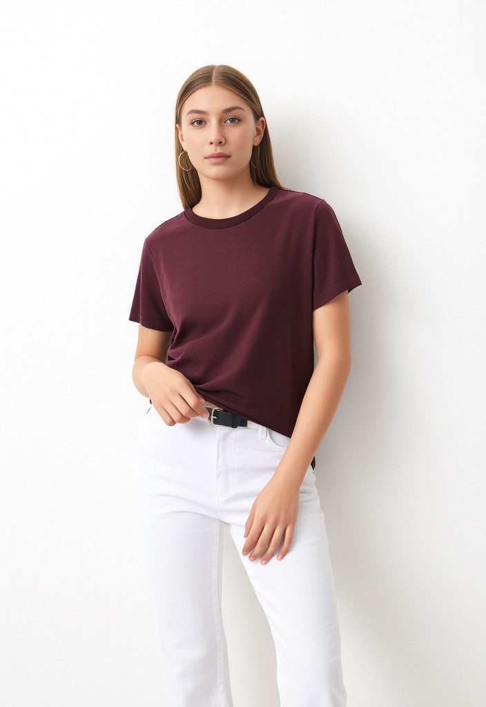 Vero Moda Kurzarmshirt VMPAULA S/S T-SHIRT NOOS Baumwolle, regular fit günstig online kaufen