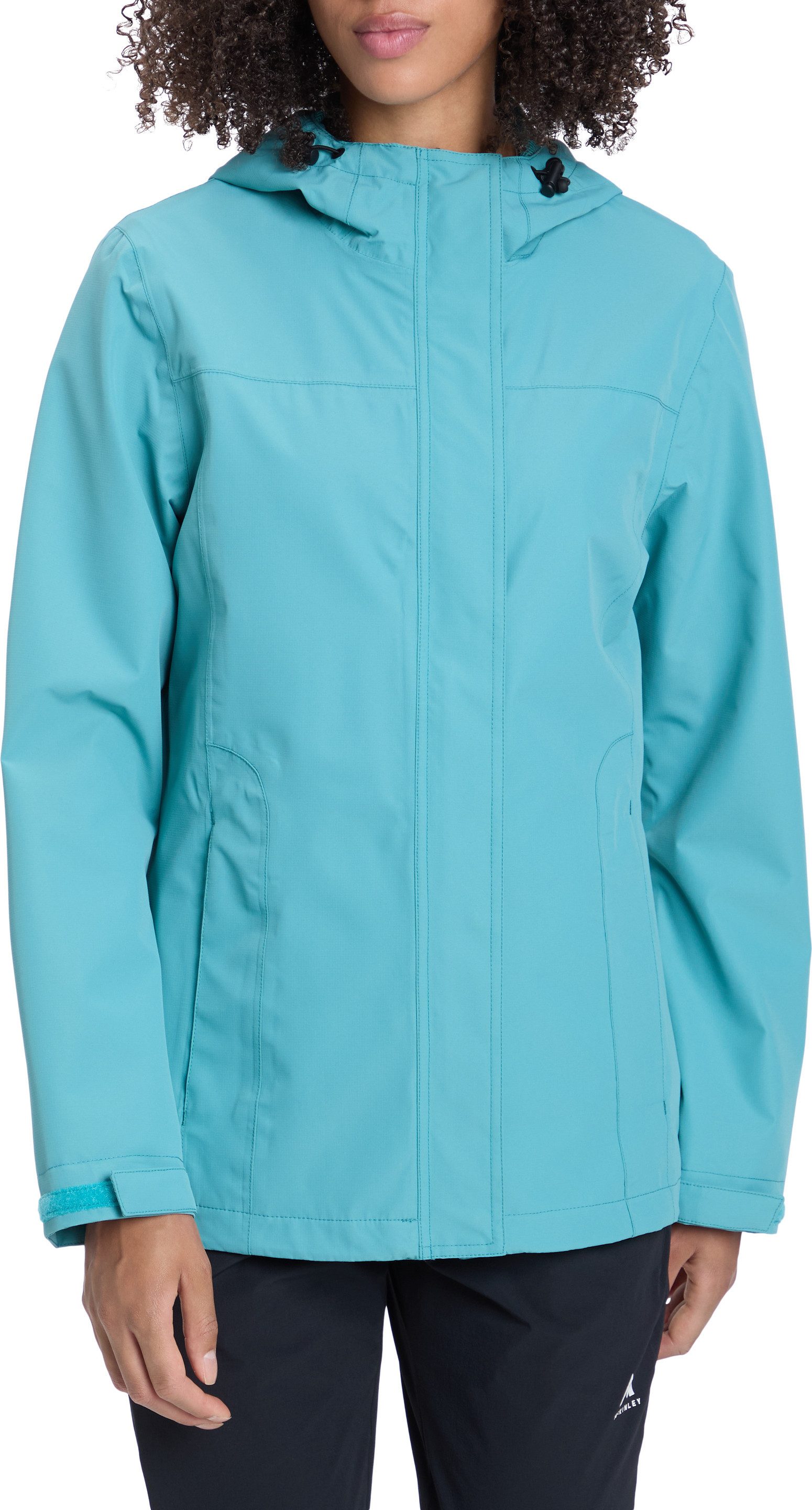 McKINLEY Outdoorjacke DA.-REGENJACKE CARLIDE W für vielseitige Outdoor-Aktivitäten, komprimierbar in Innentasche