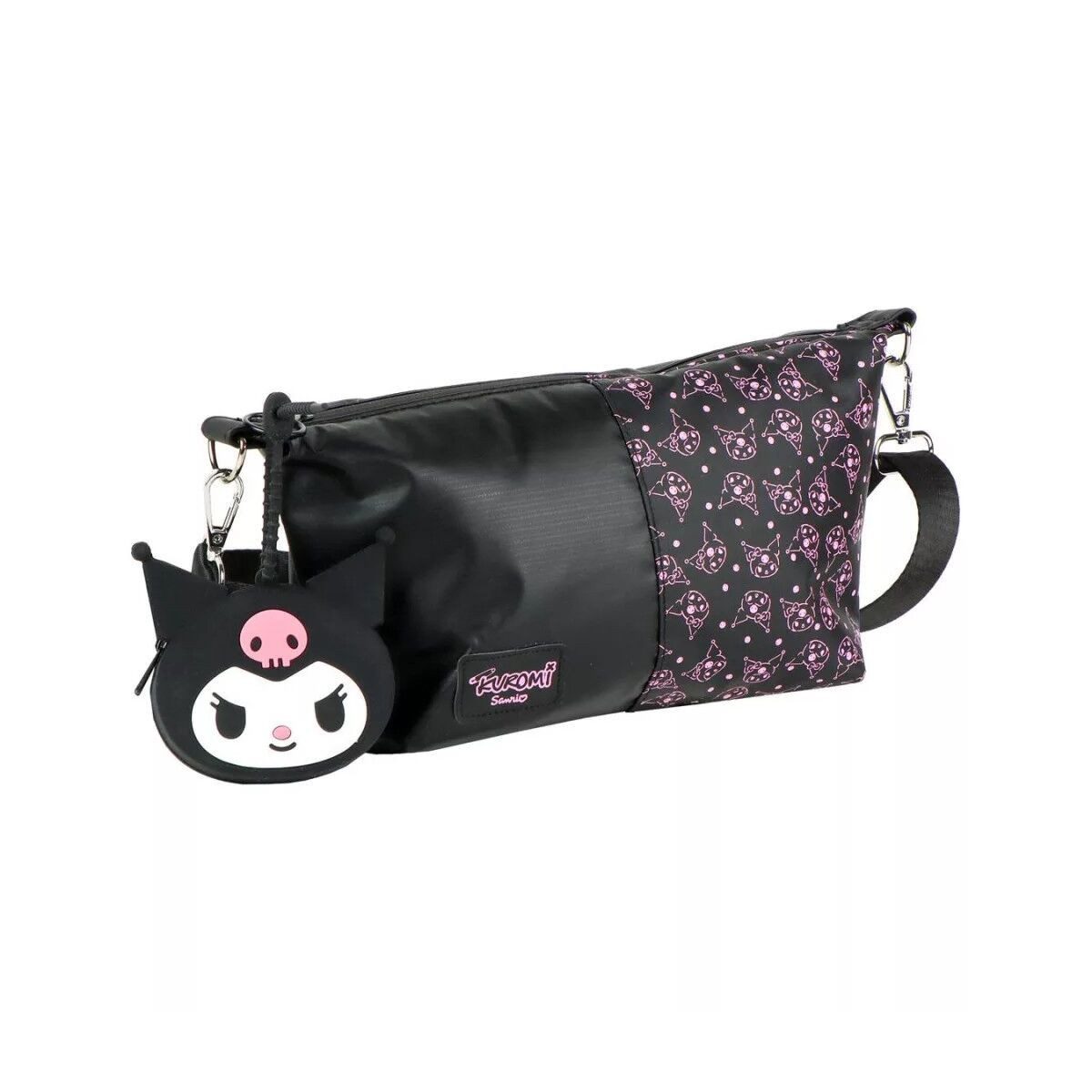 Hello Kitty Umhängetasche Hello Kitty Black Kuromi Tasche, Umhängetasche mit