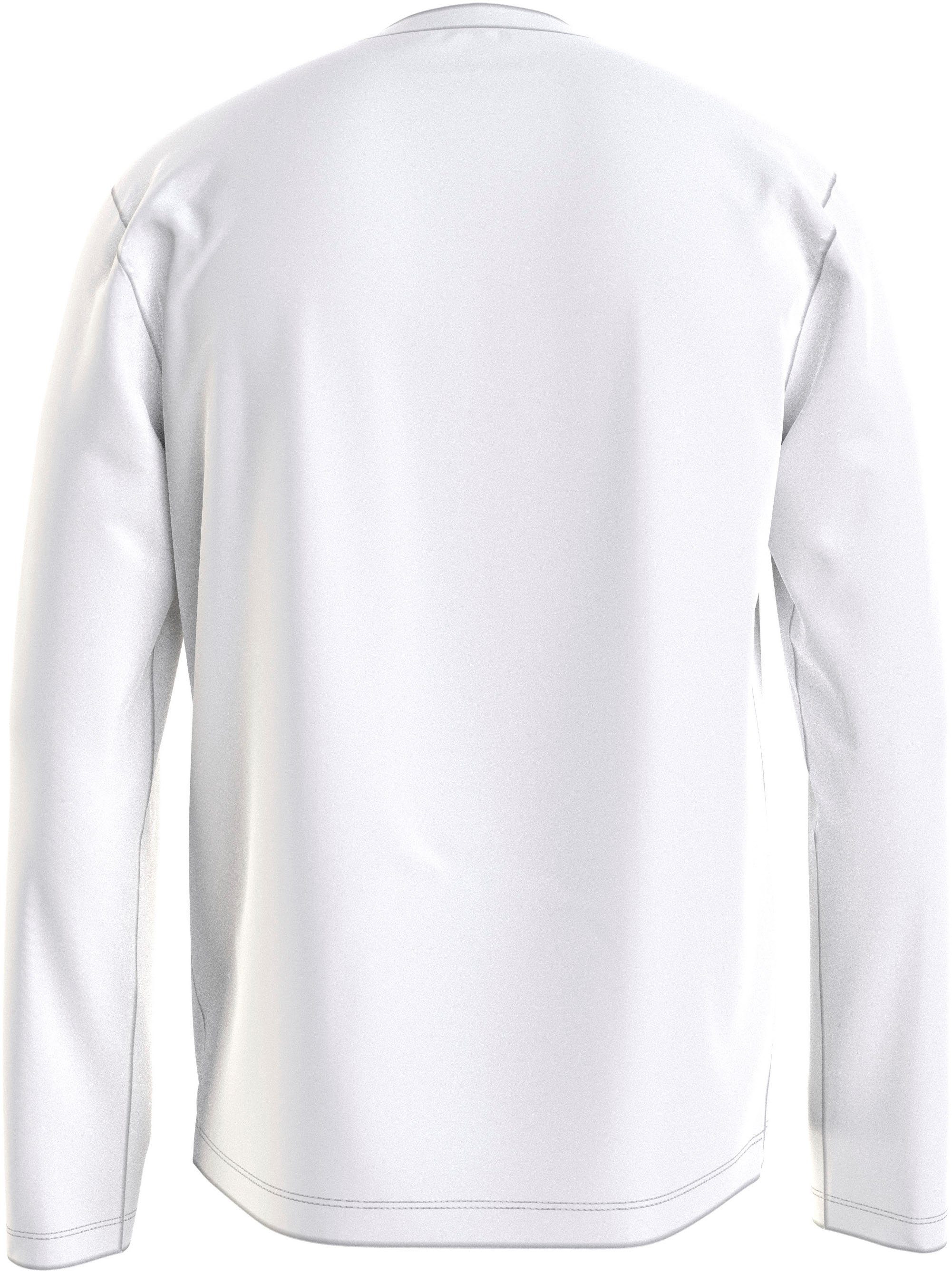 Tommy Hilfiger Underwear T-Shirt (Packung, 3P mit Markenlabel Tee LS 3er-Pack) White/White/White
