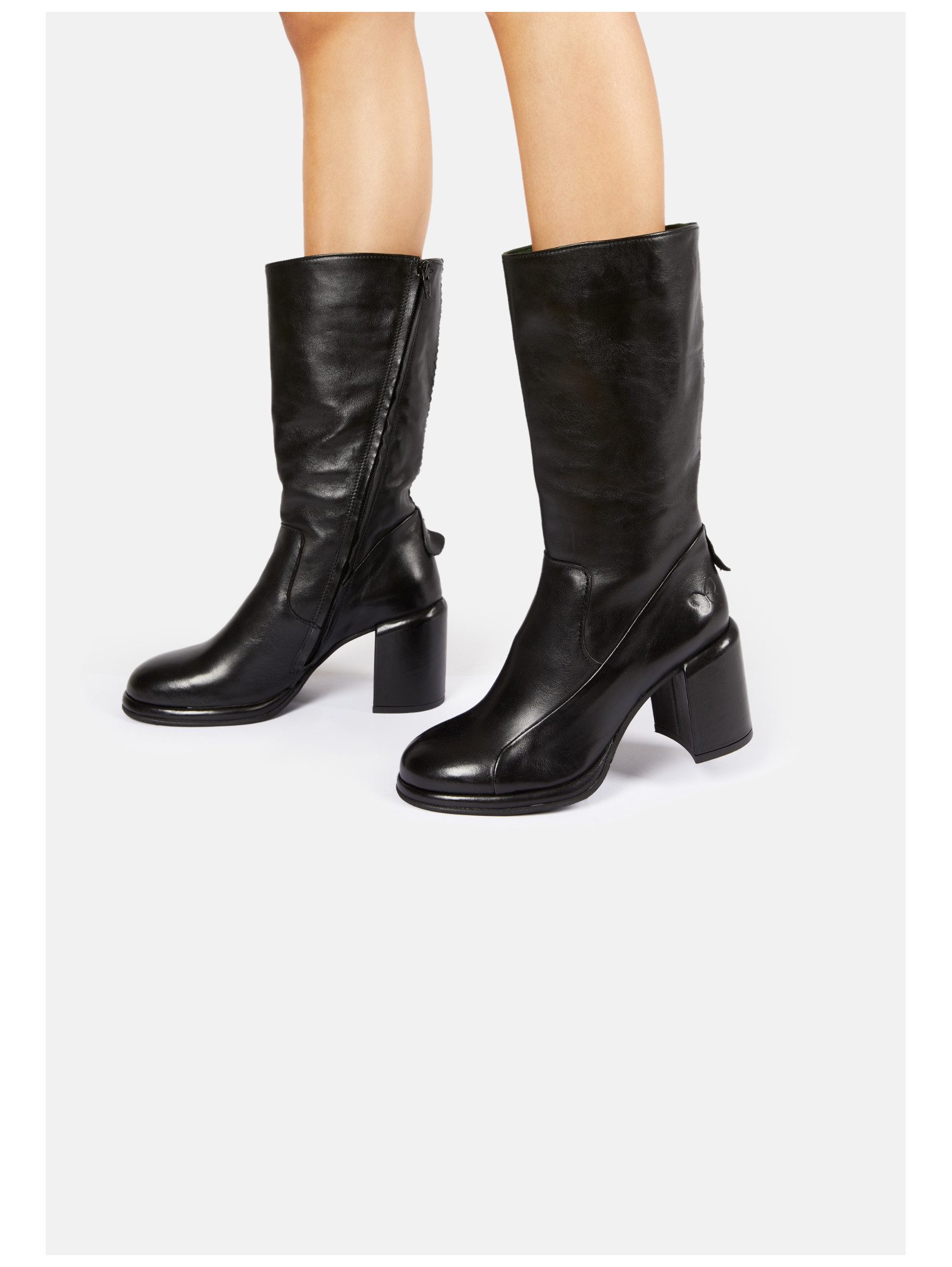 Felmini Stiefel Leder . Stiefel