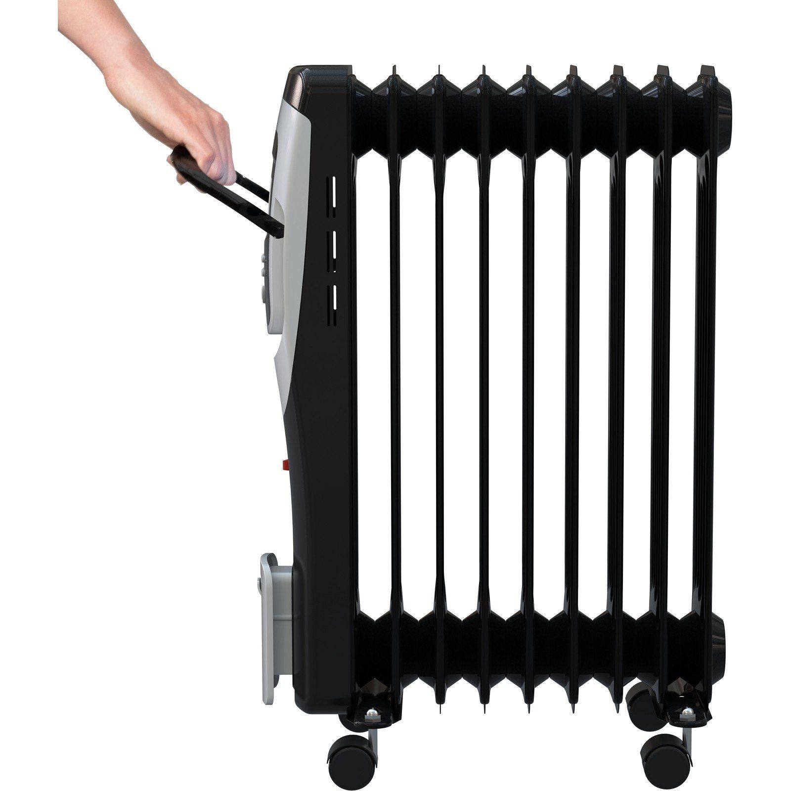 Güde Heizstrahler Ölradiator Elektroheizung OR 2000-9 DT - 85192, 3 Heizstufen, Thermostat, Überhitzungsschutz