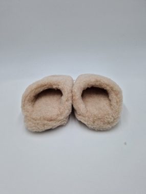 Mein Style Hausschuh Schlappen Schurwolle Pantoffel (1 Paar, 1-tlg., 1 Paar)