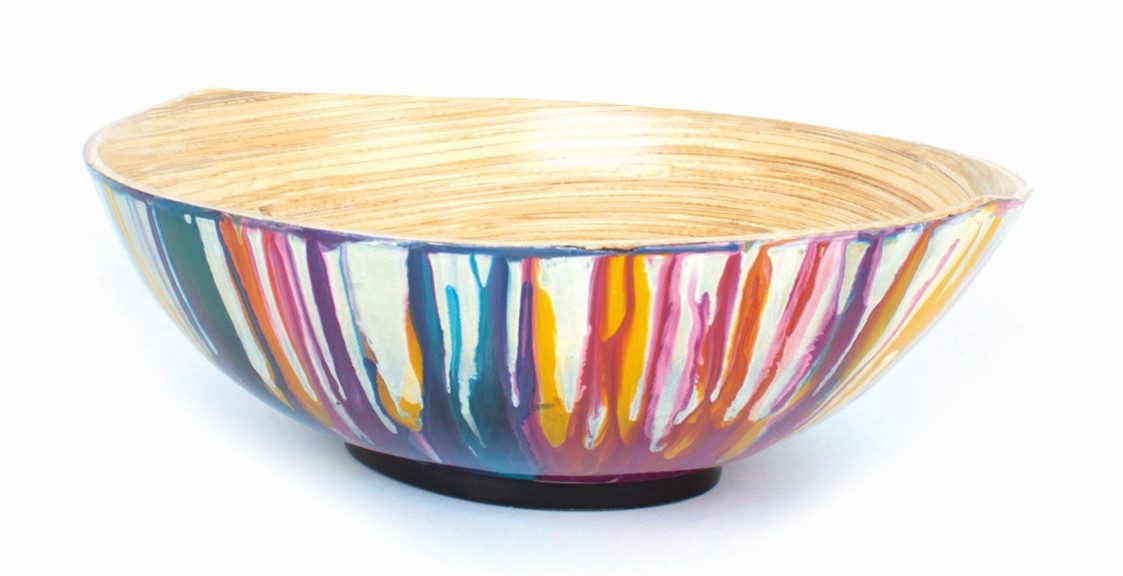 El Puente Schale Schale, Handmade, Bambus, Fair Trade