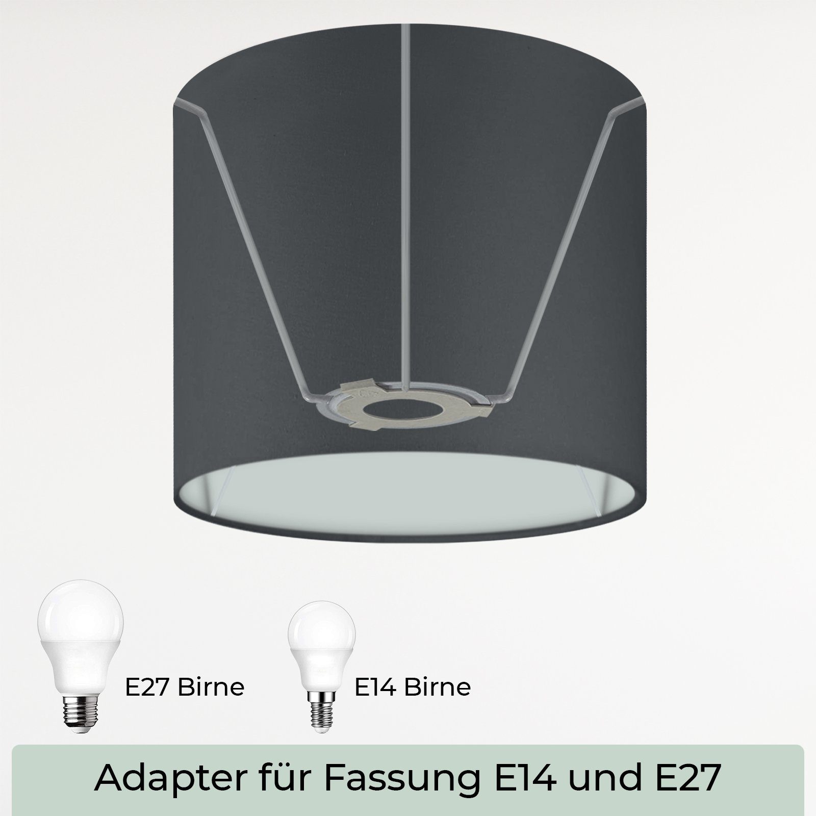 Wogati Lampenschirm Premium Hänge- und Stehlampe – Bild 4 von 5