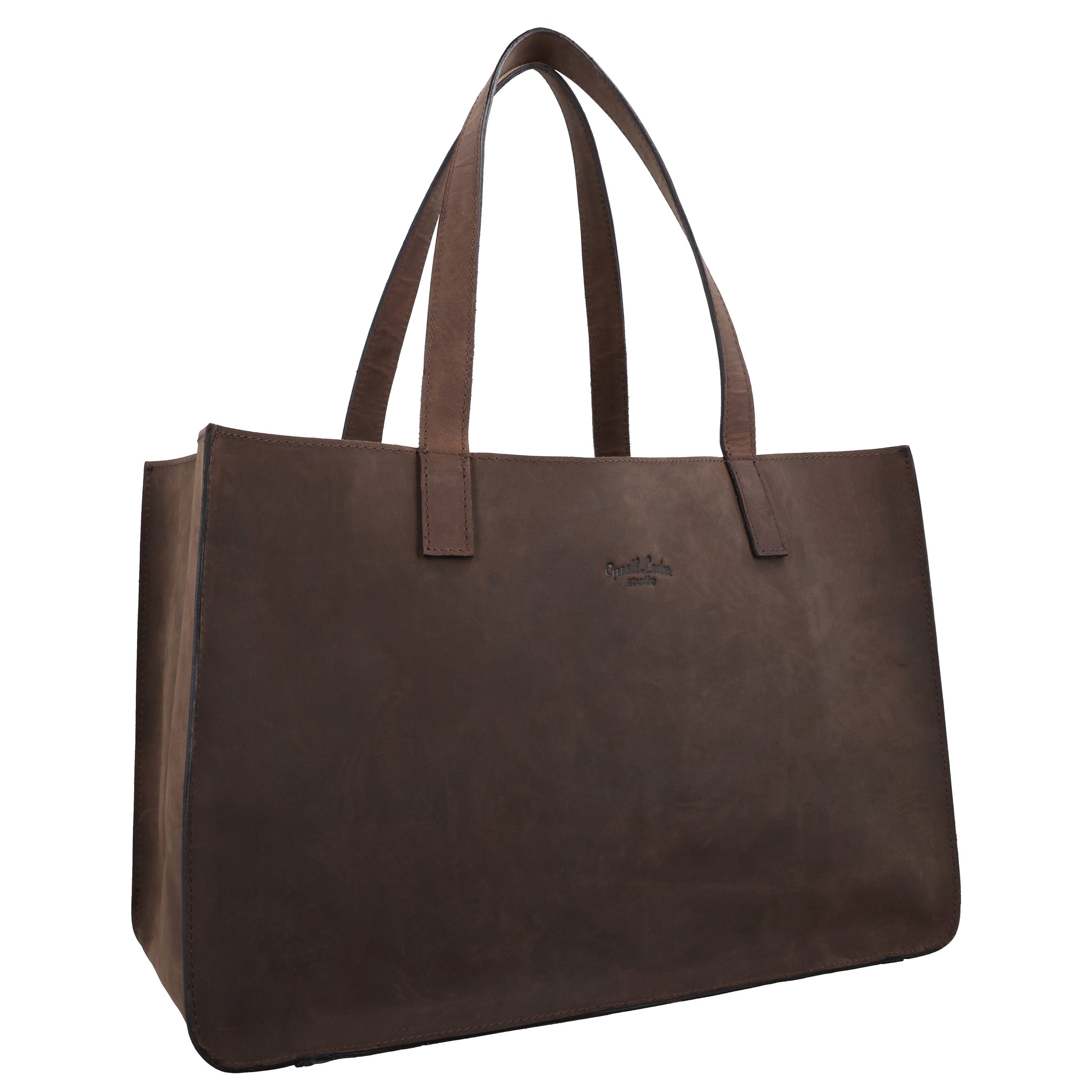 Gusti Leder Shopper Gusti Leder Shopper Agatha (1-tlg), Aktenordner günstig online kaufen