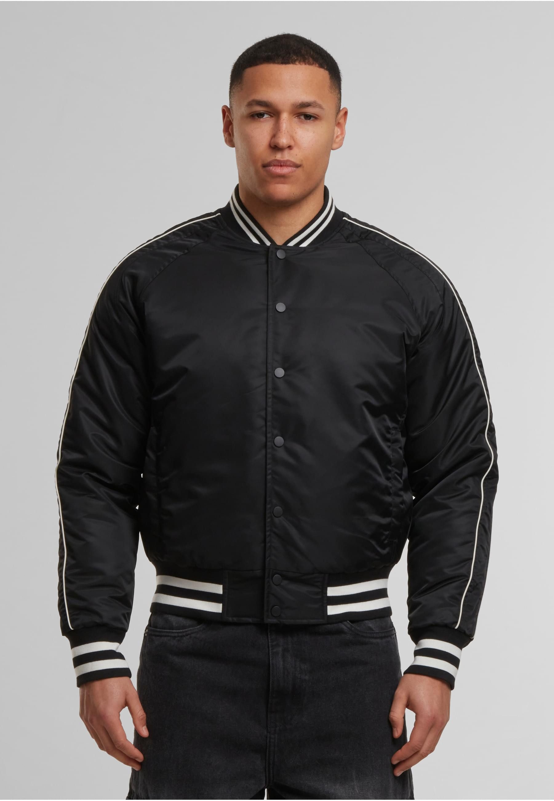 URBAN CLASSICS Bomberjacke Urban Classics Racer Bomber Jacket (1-St)