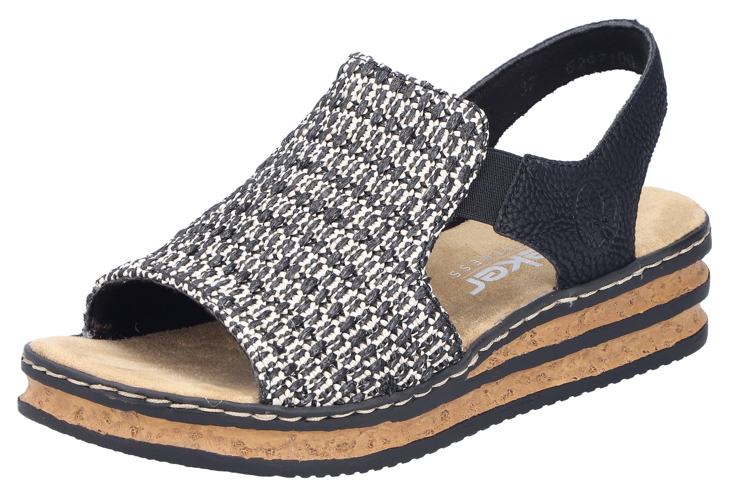 Rieker Keilsandalette Sommerschuh, Strandschuh, Sandale in günstig online kaufen