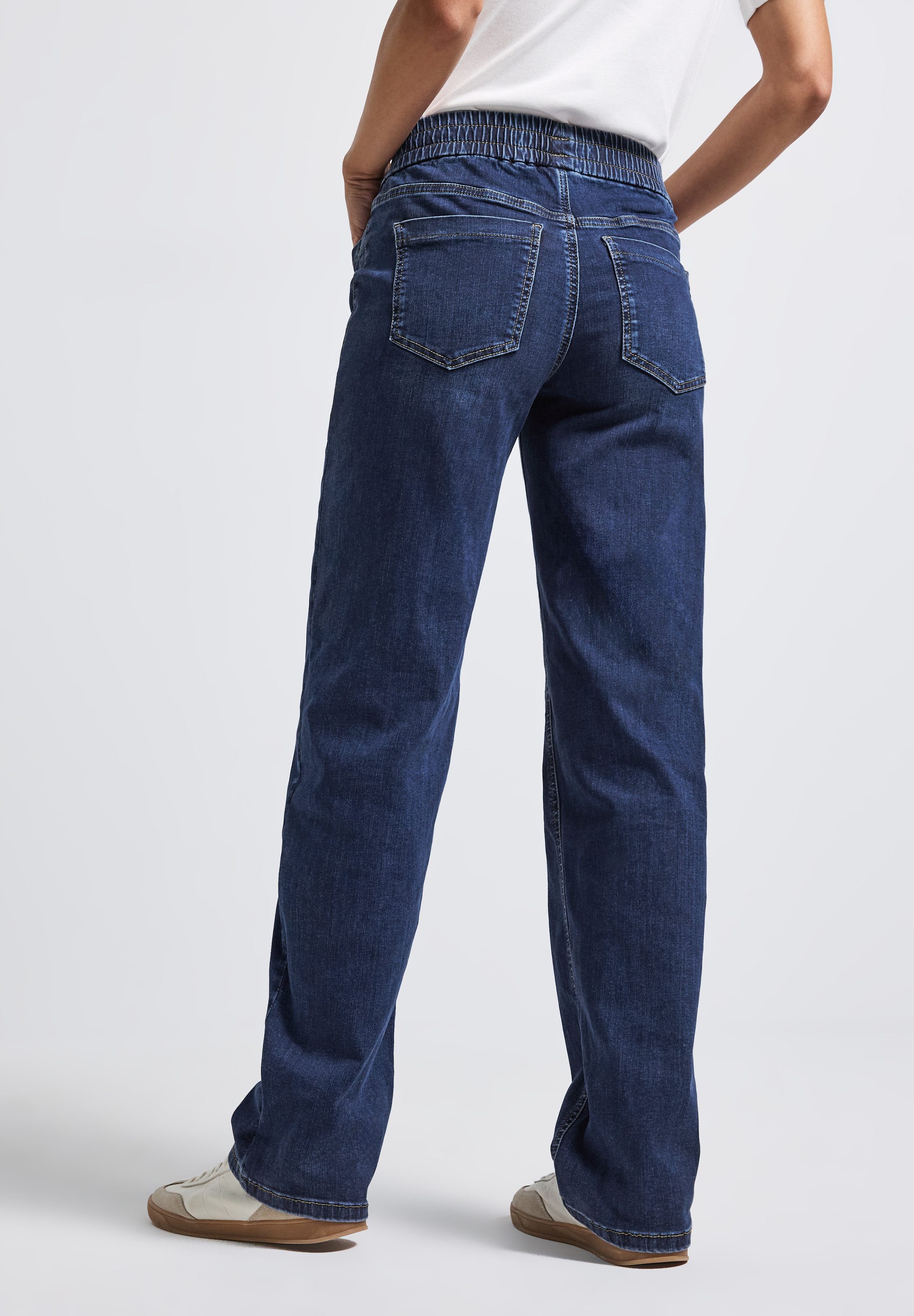 STREET ONE Comfort-fit-Jeans aus Baumwolle mit Stretchanteil