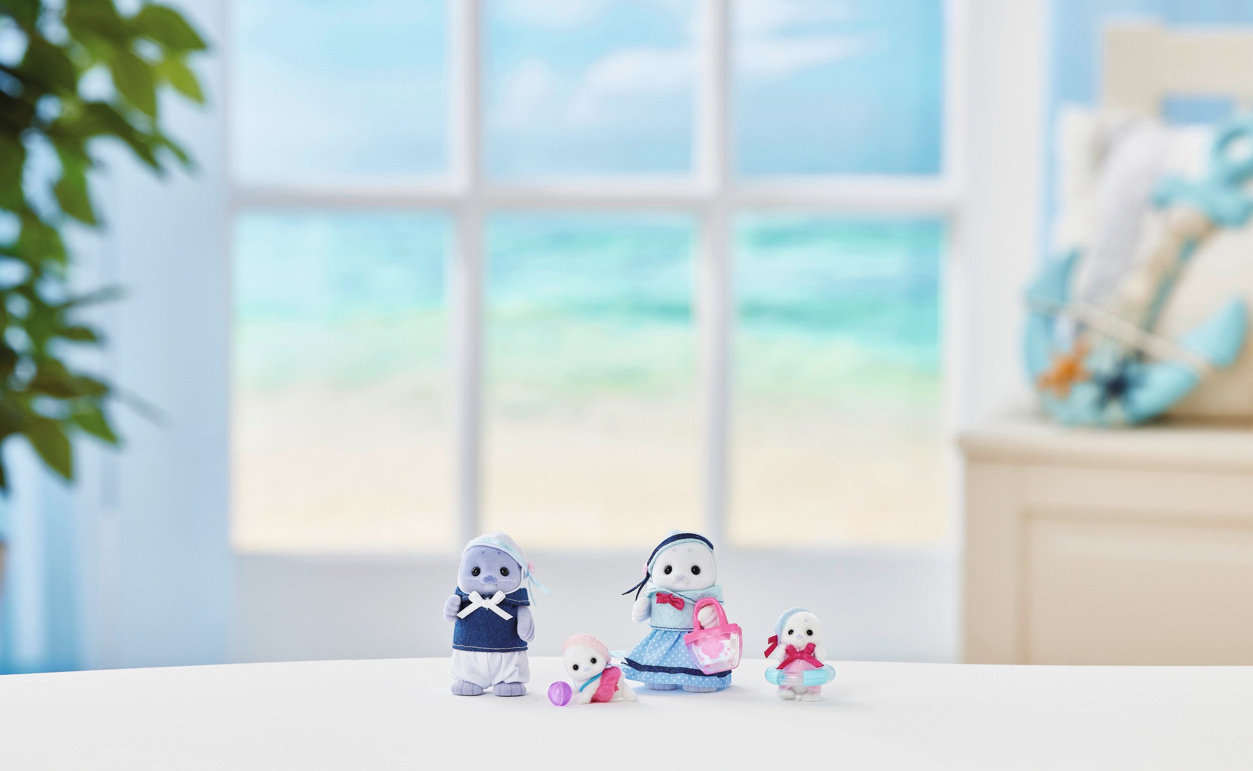 Sylvanian Families Spielfigur Robben Familie (5759)