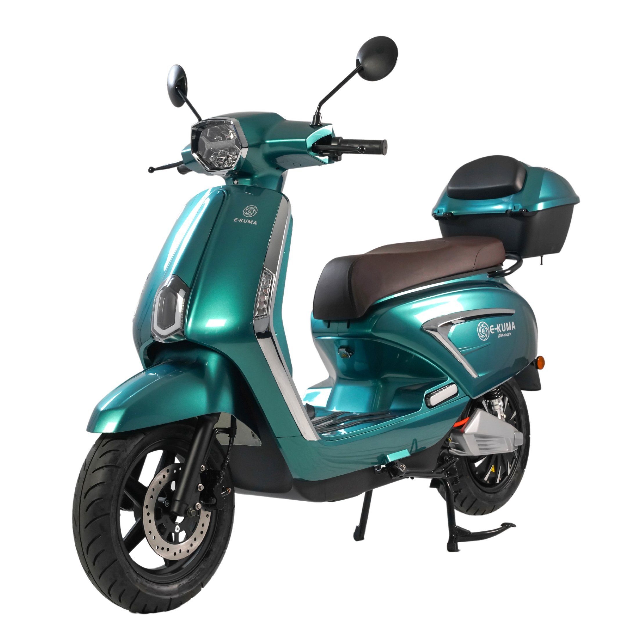 e-kuma E-Motorroller Cloud, 4500,00 W, 45 km/h, inklusive Topcase, inklusive 1x 72V31,2Ah Akku