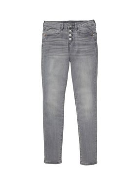 TOM TAILOR Tapered-fit-Jeans mit Knopfleisten-Verschluss