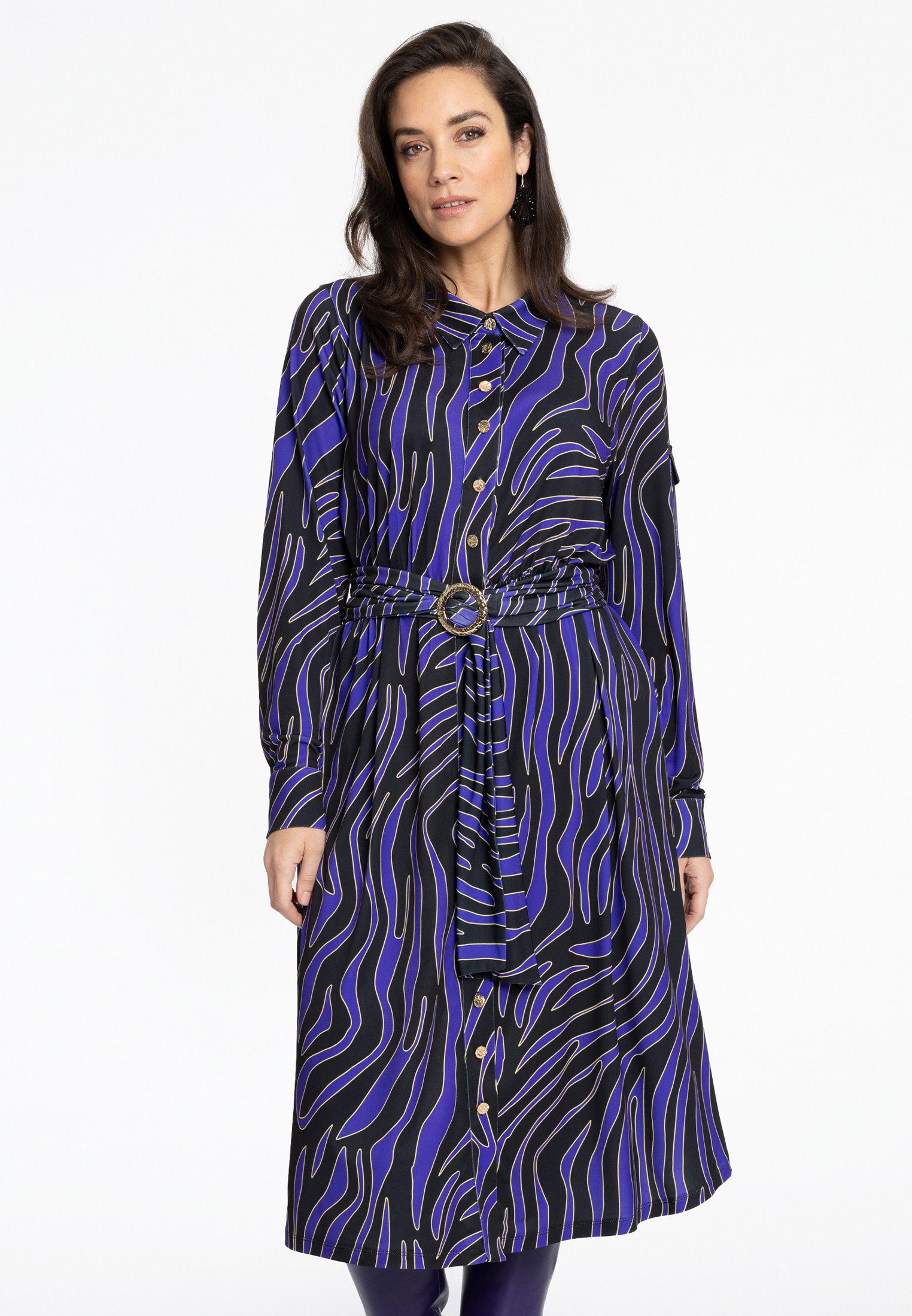 A-Linien-Kleid Damen Kleid Große Größen