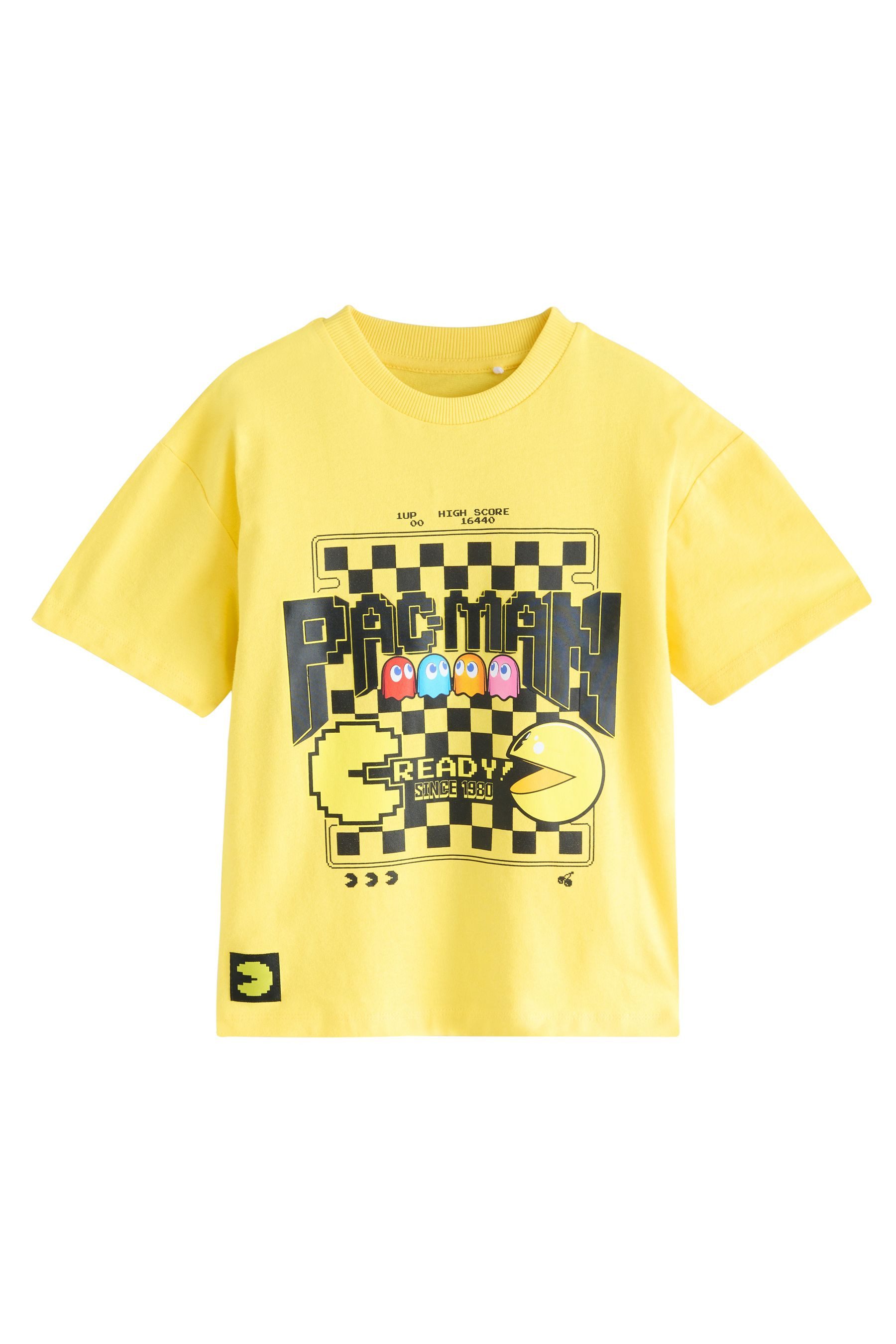 Next T-Shirt Offiziell lizenziertes T-Shirt, Pac Man (1-tlg)
