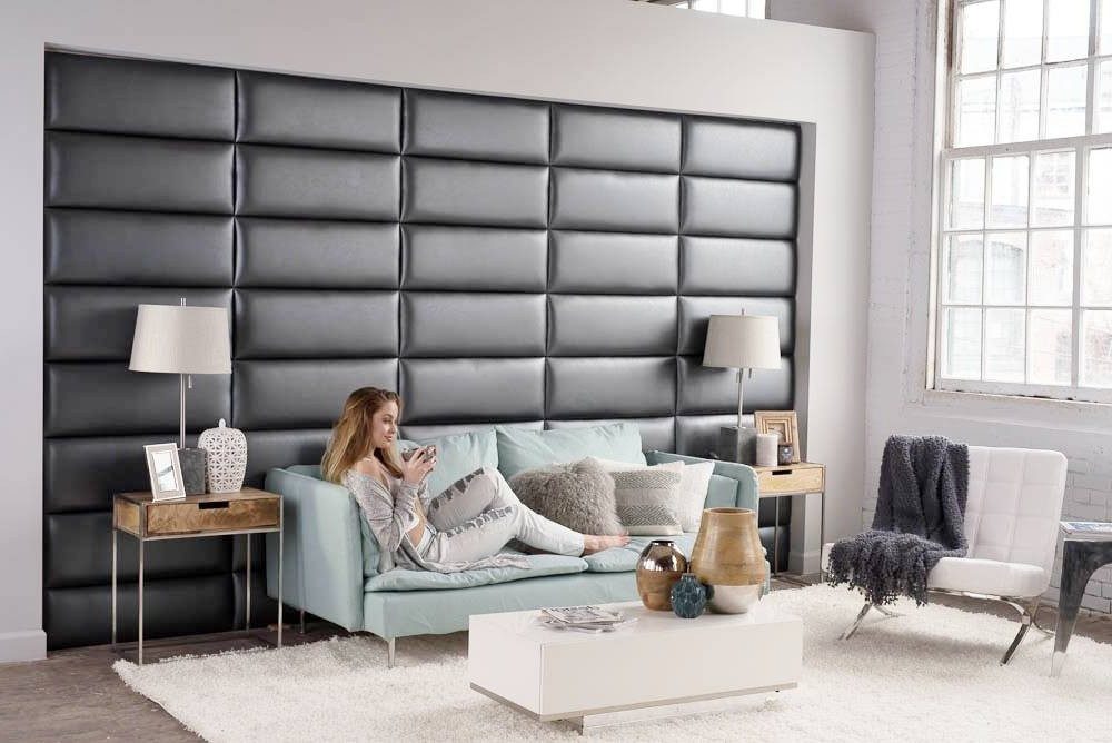 Xlmoebel Wandpolster Gepolstertes Chesterfield Wandpaneel 60x30cm, (60x30cm), Made in Europa