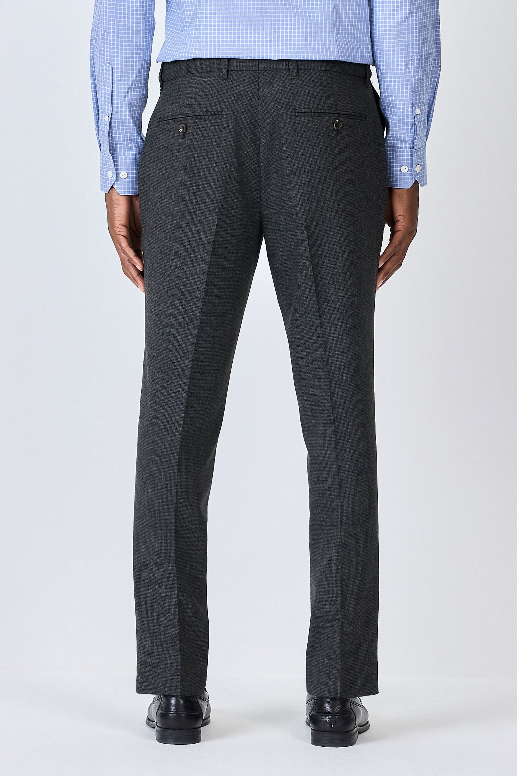 Next Stoffhose Slim Fit Hose mit seitlichem elastischen Innenbund (1-tlg)