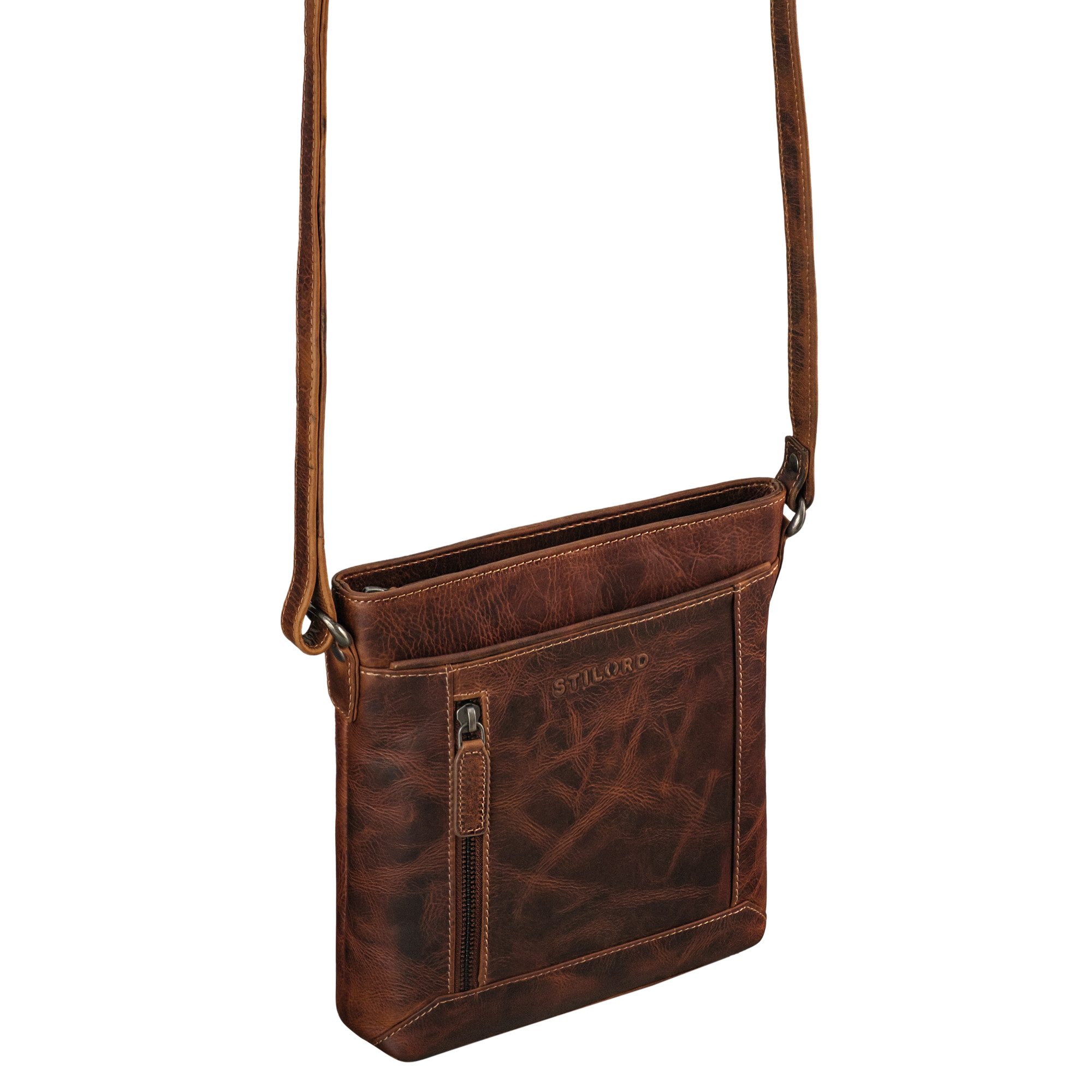 STILORD Handtasche "Helene" Umhängetasche Damen Leder