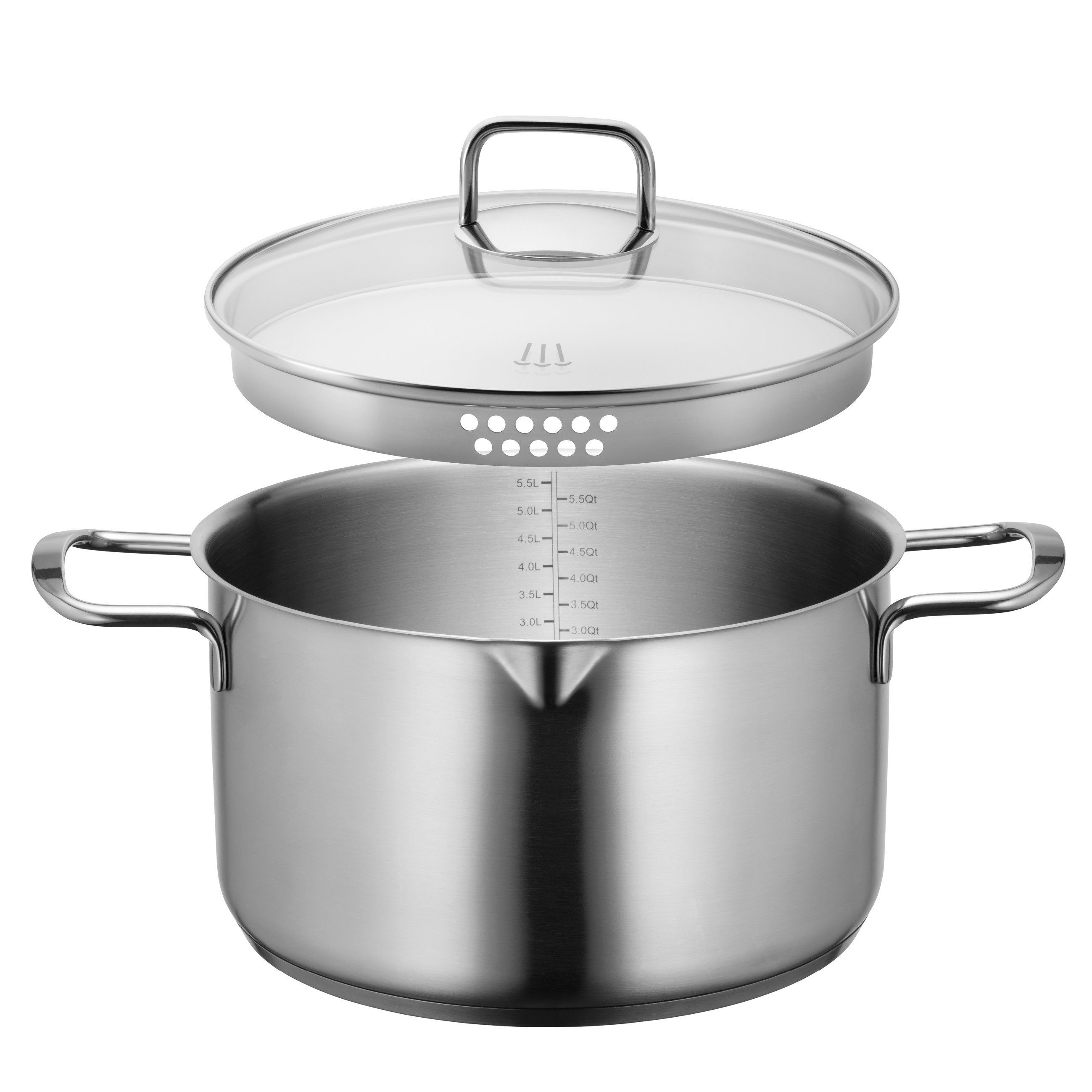 MÄSER Topf-Set Sanvito, Edelstahl 18/10