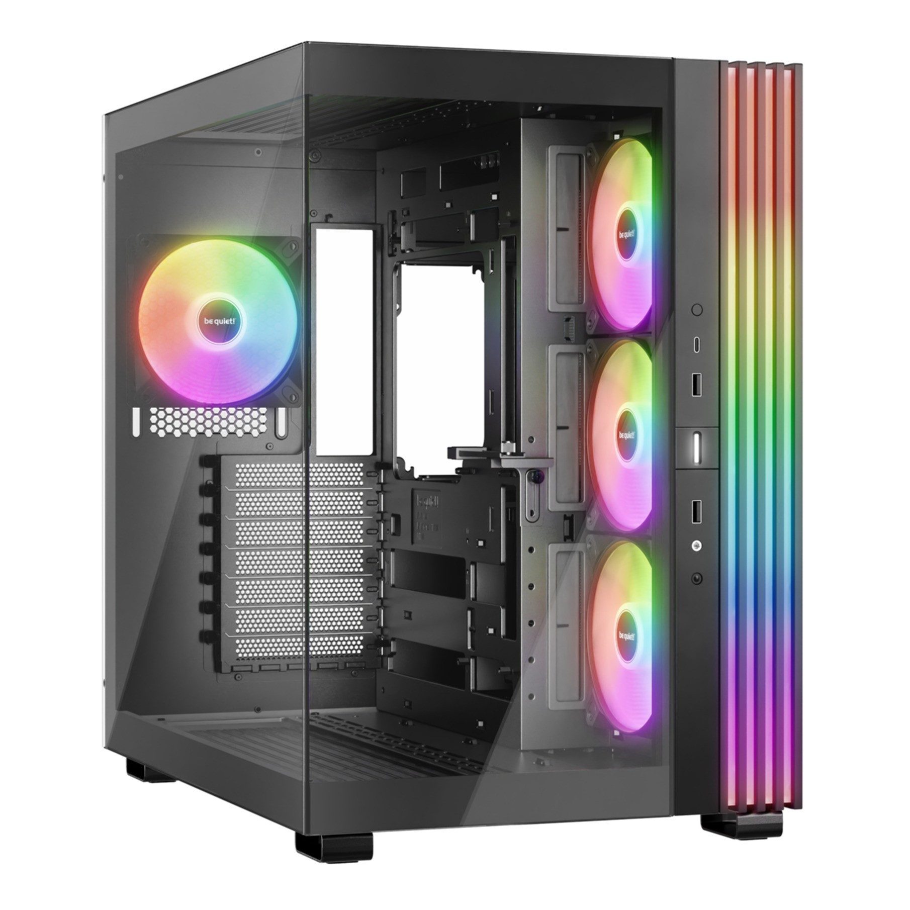 be quiet! Корпуса ПК LIGHT BASE 600 LX Black, Midi Tower