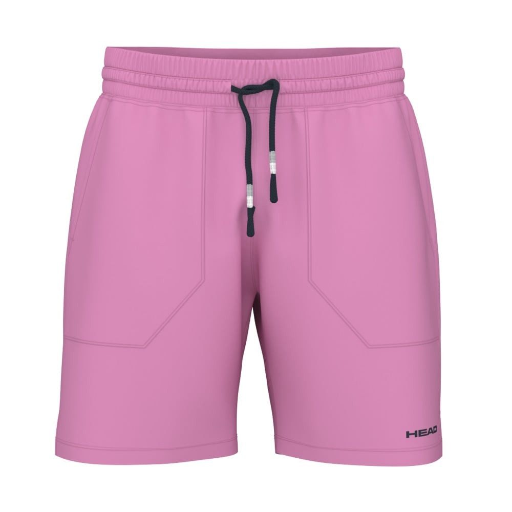 Head Shorts Tennishose Play (4-Wege-Stretch) kurz pink Herren