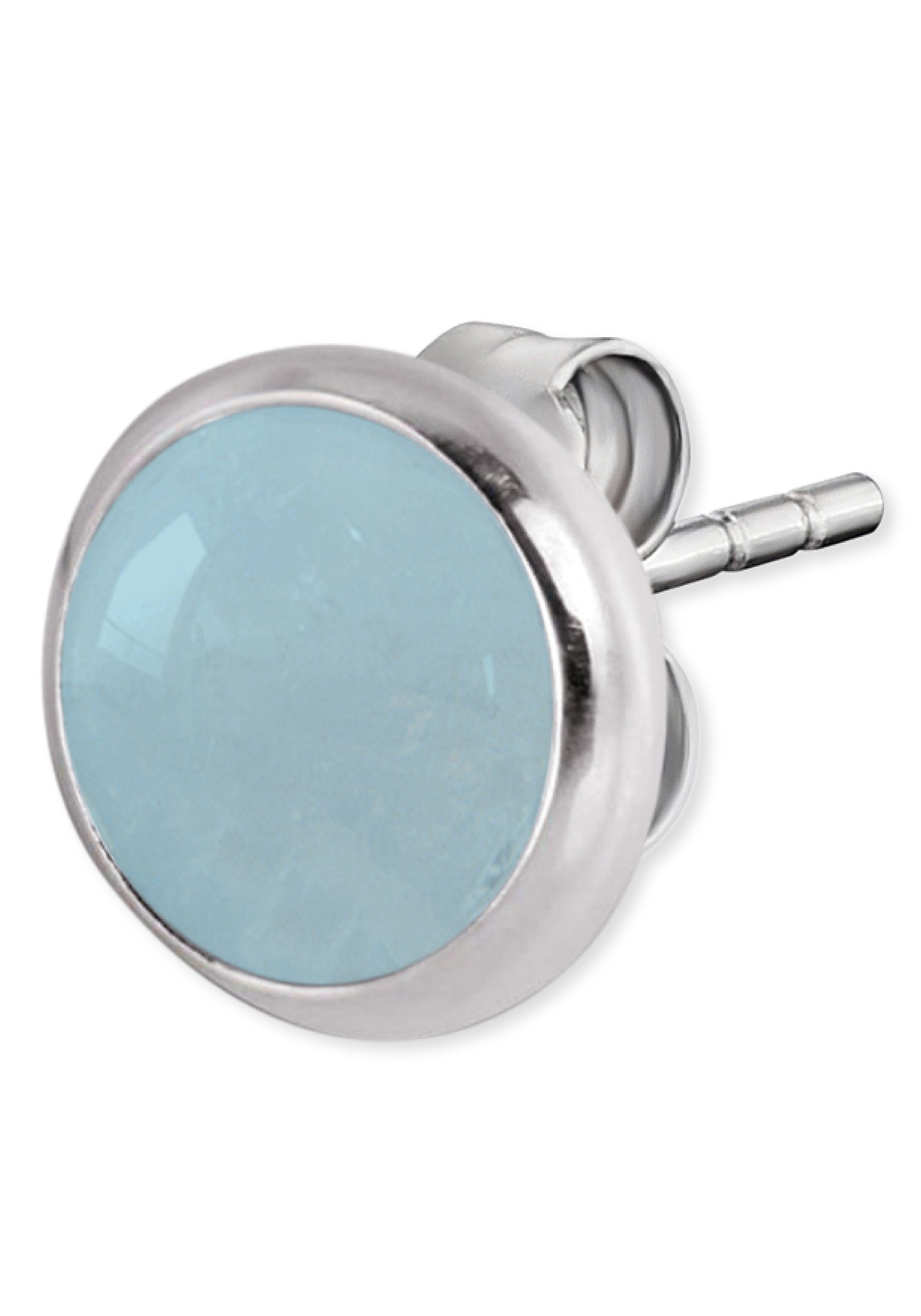 Engelsrufer Paar Ohrstecker POWERFUL STONE BLAUER ACHAT, mit Achat