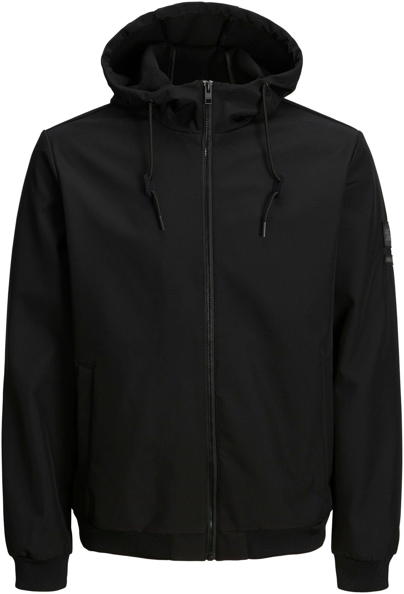 Jack schwarz & Jones CLASSIC WAFFLE JACKET Anorak