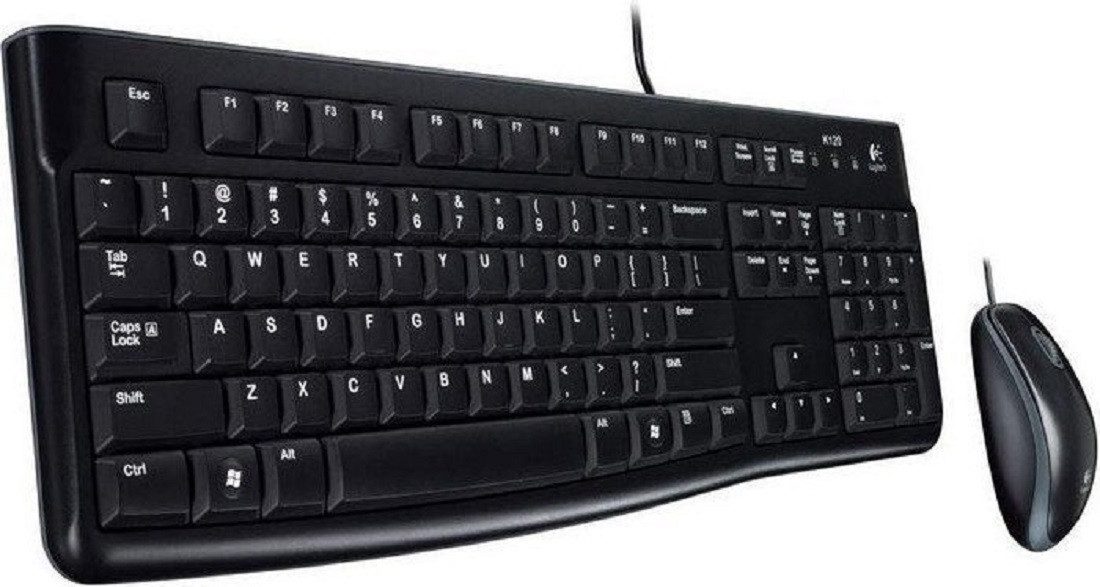Logitech Desktop MK120 - UK-Layout Tastatur- und Maus-Set