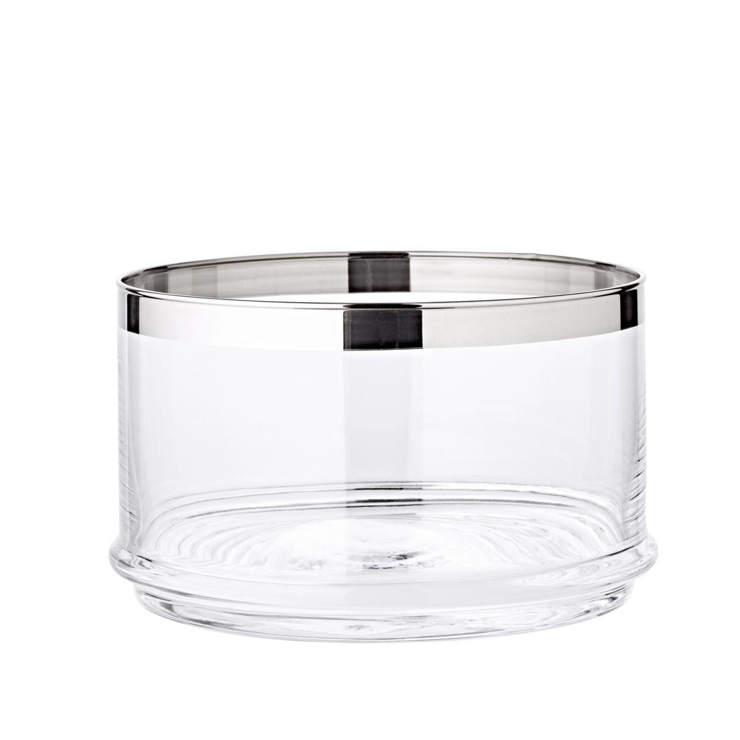 EDZARD Schale EDZARD Glasschale Vigo H 12 cm, D 18 cm