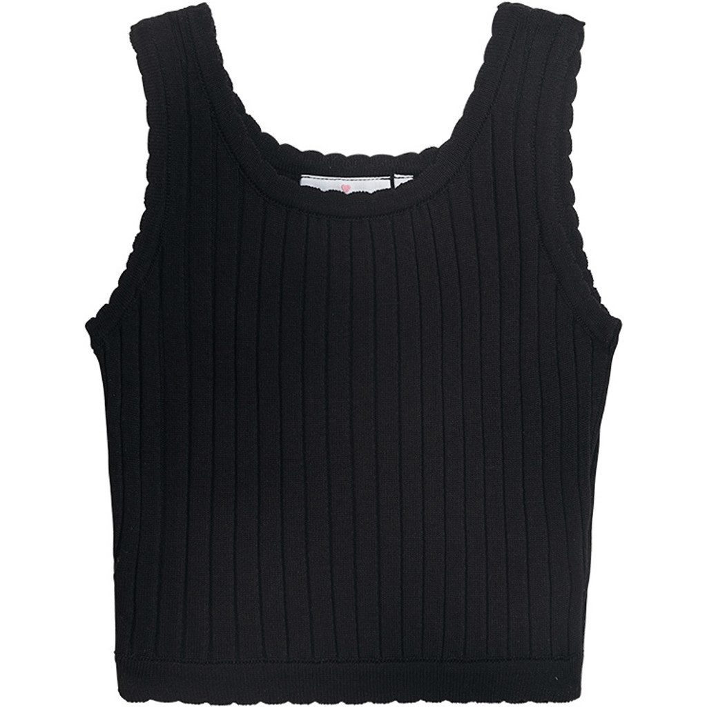 DANAMADE Ripptanktop DYAEL (1-tlg) Dyael – Geripptes Kinder Tanktop in Schwarz