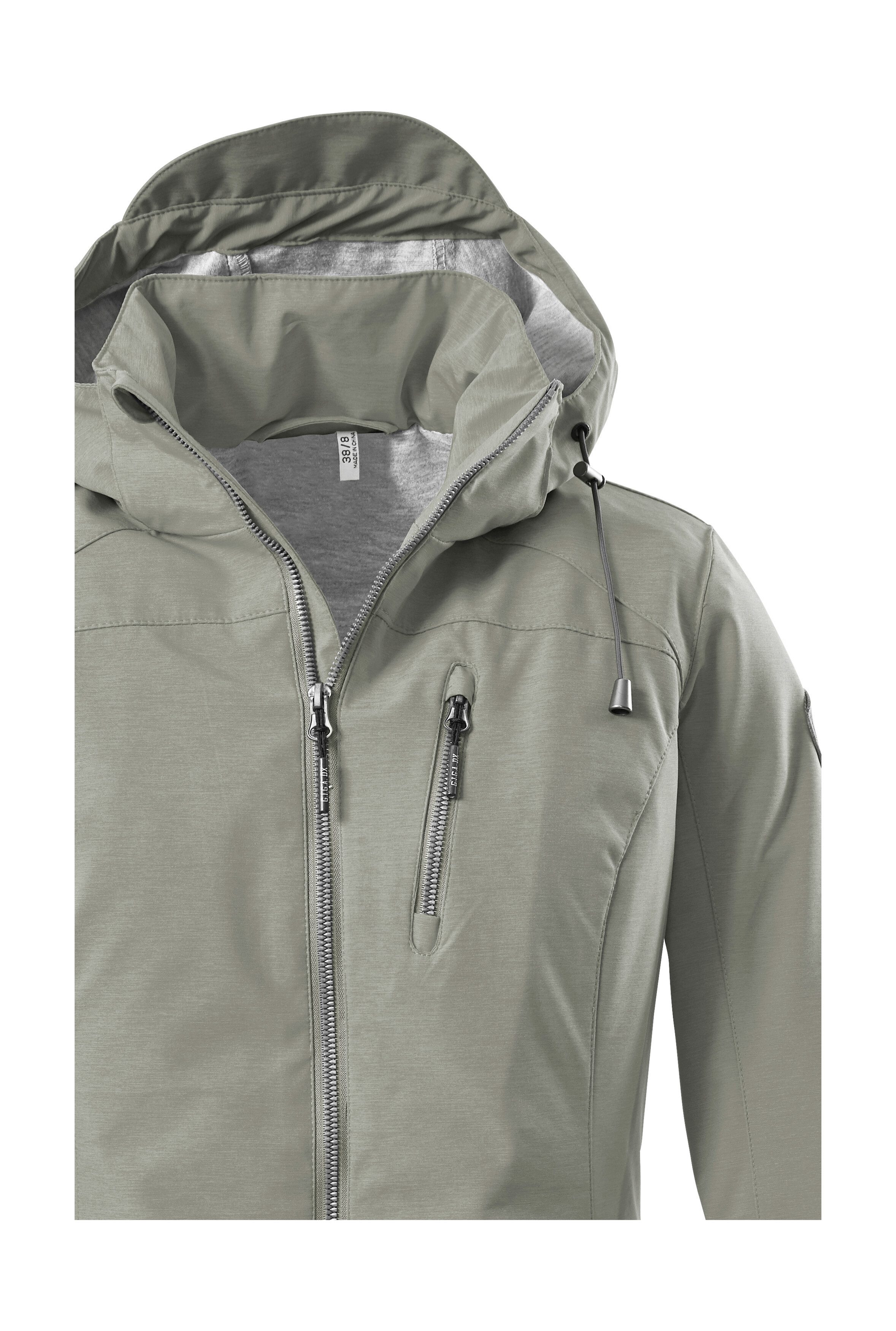 G.I.G.A. DX by killtec Softshelljacke Solena Wasserabweisend, 2-Wege-Reißverschluss, abnehmbare Kapuze
