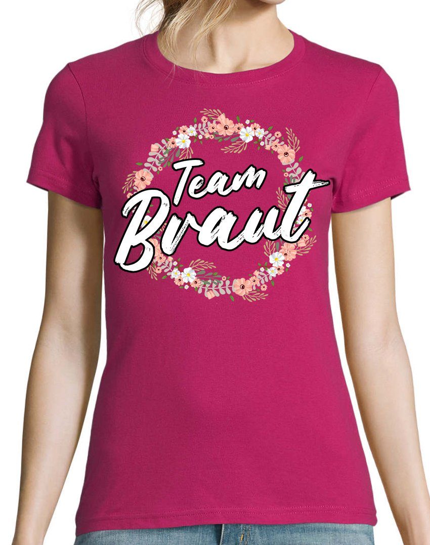 Youth Designz T-Shirt Team Braut Damen günstig online kaufen