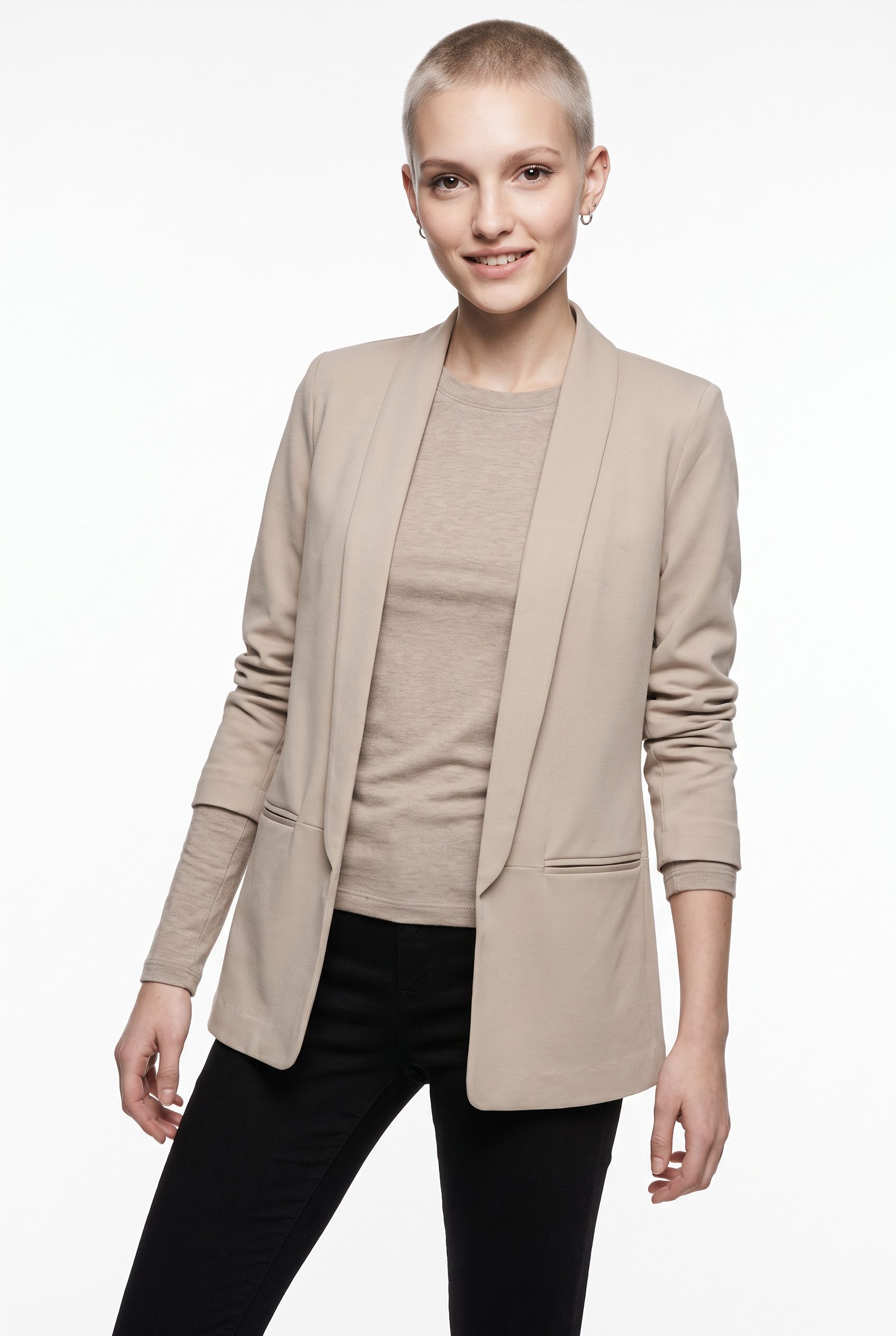 ONLY Kurzblazer ONLPOPTRASH-ELLY LIFE L/S BLAZER TLR Viskosemischung, regular fit